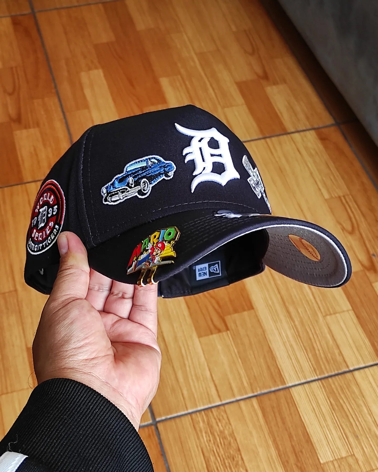 New Era Detroit Tigers ciudad transt 🚦🚙 azul marino 9 forty A-FRAME