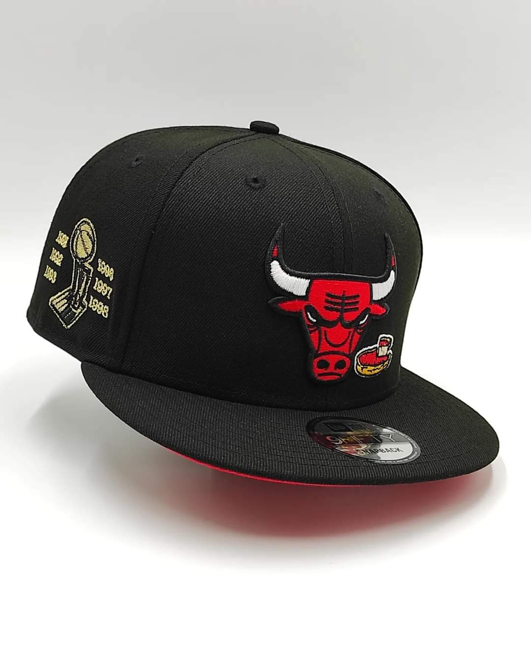 Gorra New Era Chicago Bulls campeones pizza de plato hondo 🍕 edición 9fifty Snapback
