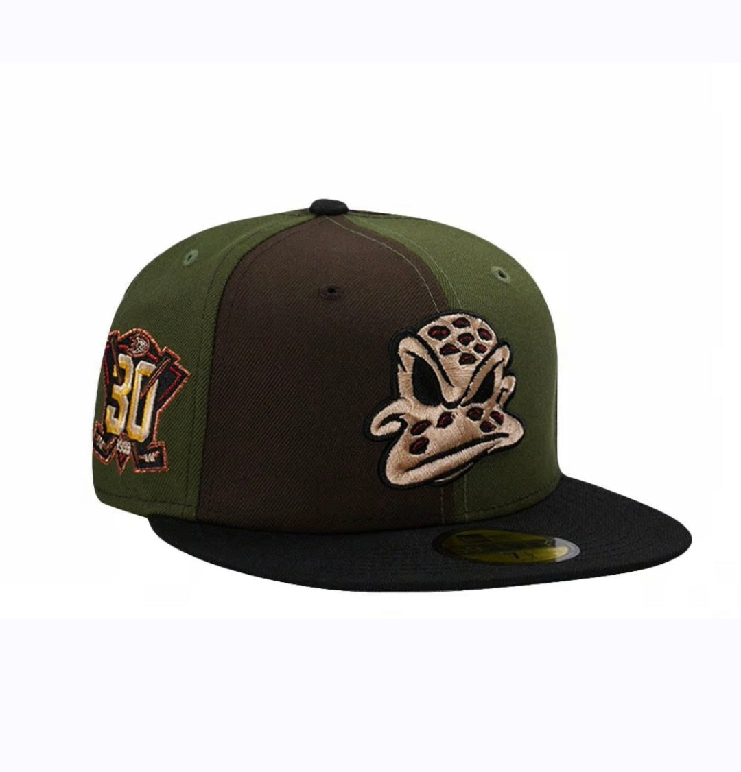 New Era Anaheim Ducks 30th Anniversary Pinwheel Edition 59Fifty Fitted Hat