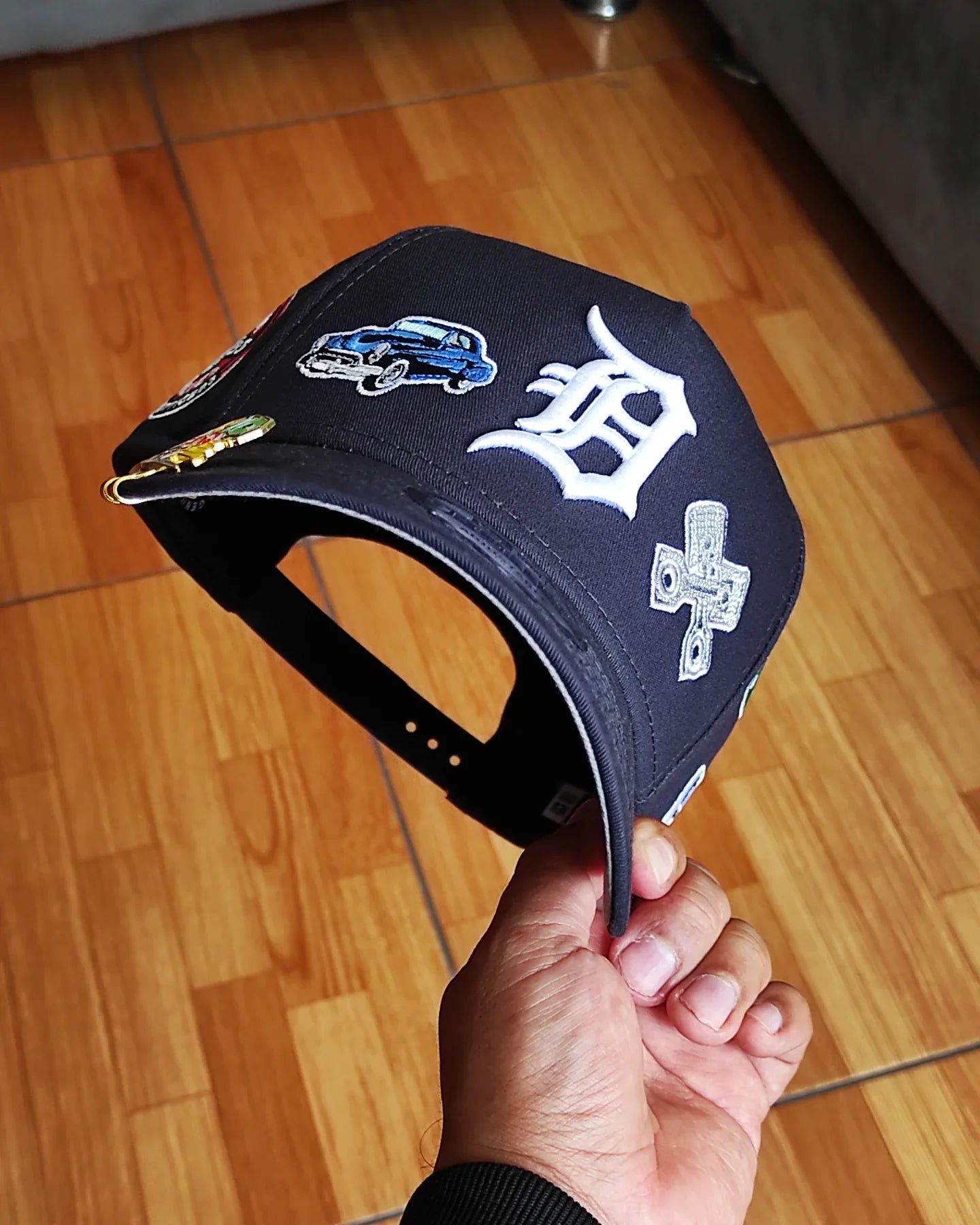 New Era Detroit Tigers ciudad transt 🚦🚙 azul marino 9 forty A-FRAME