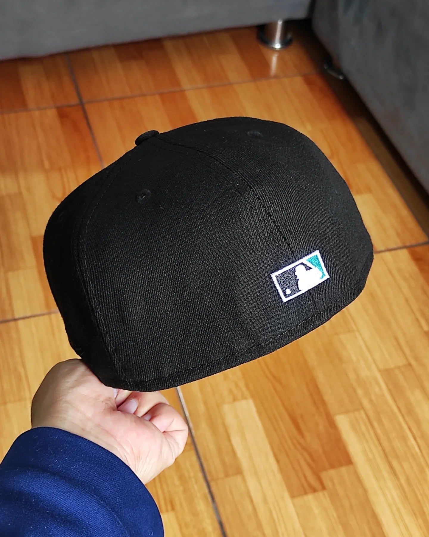 New Era Silky uv Florida Marlins temporada inaugural 59 Fifty negro