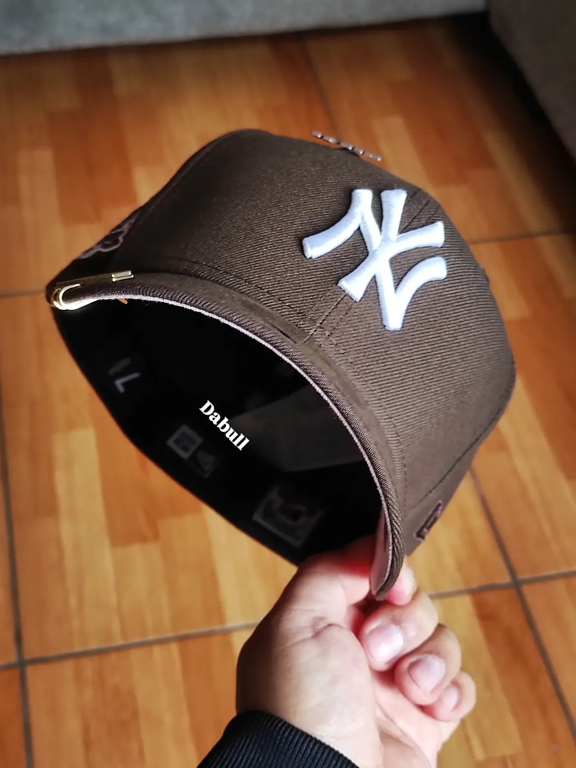 New York yankees mlb walnut pink uv / new era 59fifty