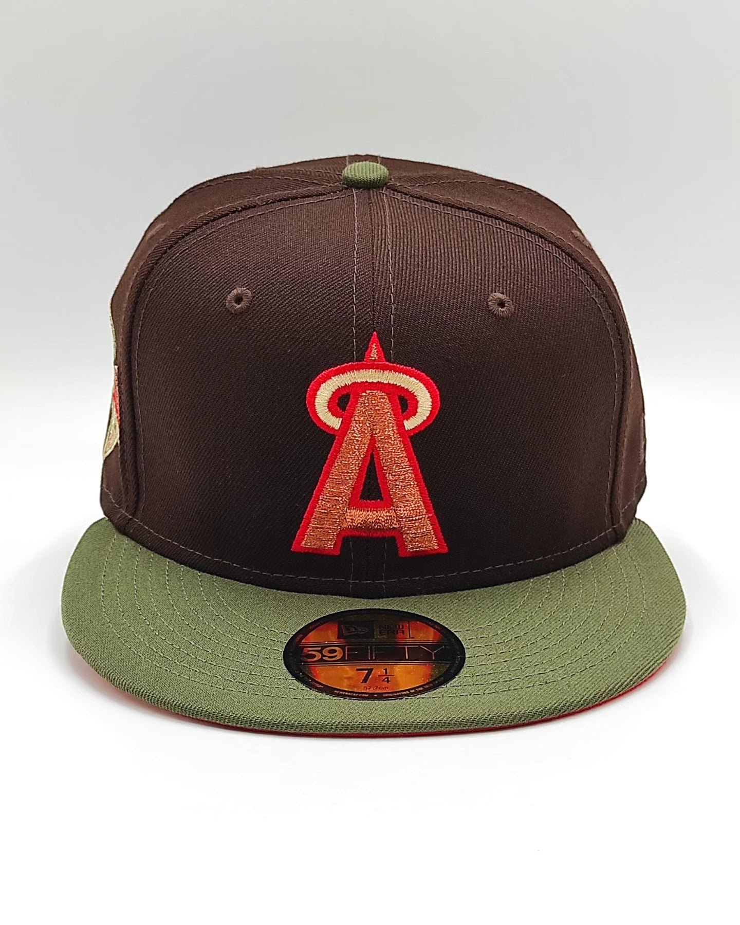 New Era California Angels all star game 1989 heavy copper two Tone edition 59fifty fitted hat