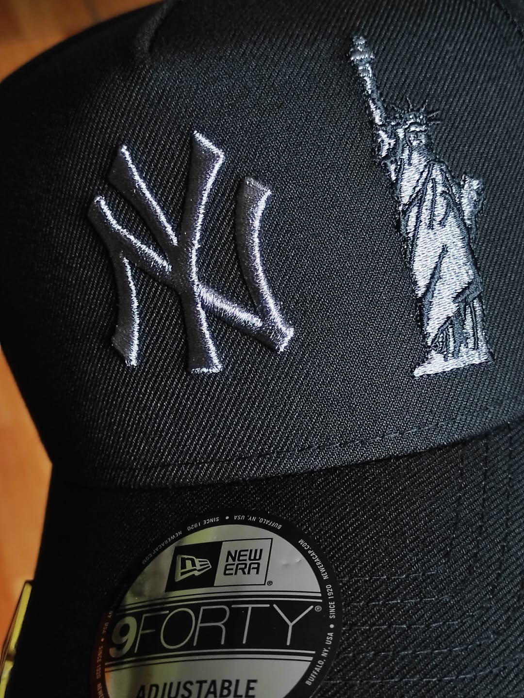 New era New York Yankees liberty 🗽 negra 9FORTY A-FRAME