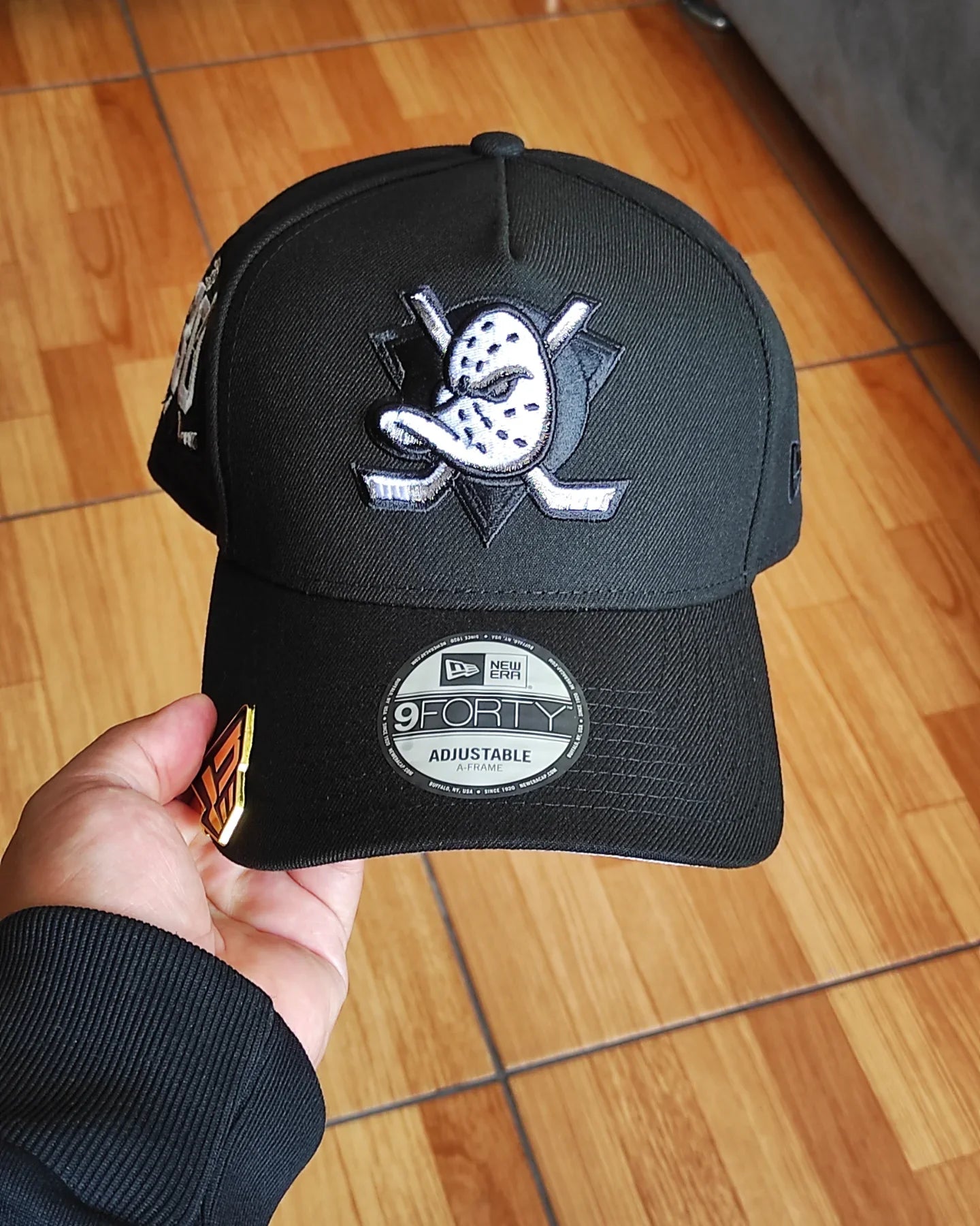 New Era Anaheim Ducks 30 aniversario black prime 9FORTY A-FRAME
