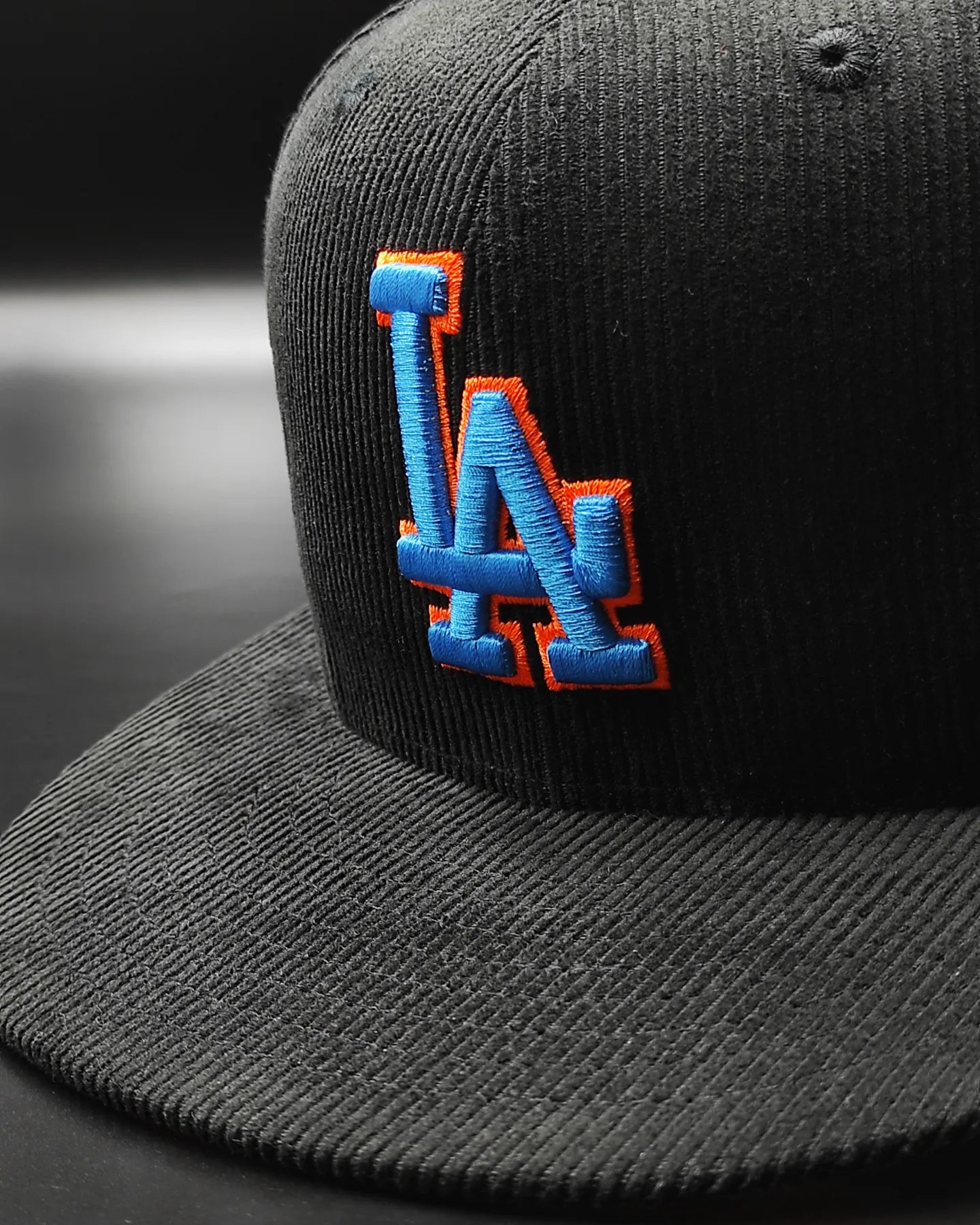 Los Angeles Dodgers Naranja 60 Aniversario New Era 59Fifty Ajustada Brillo UV