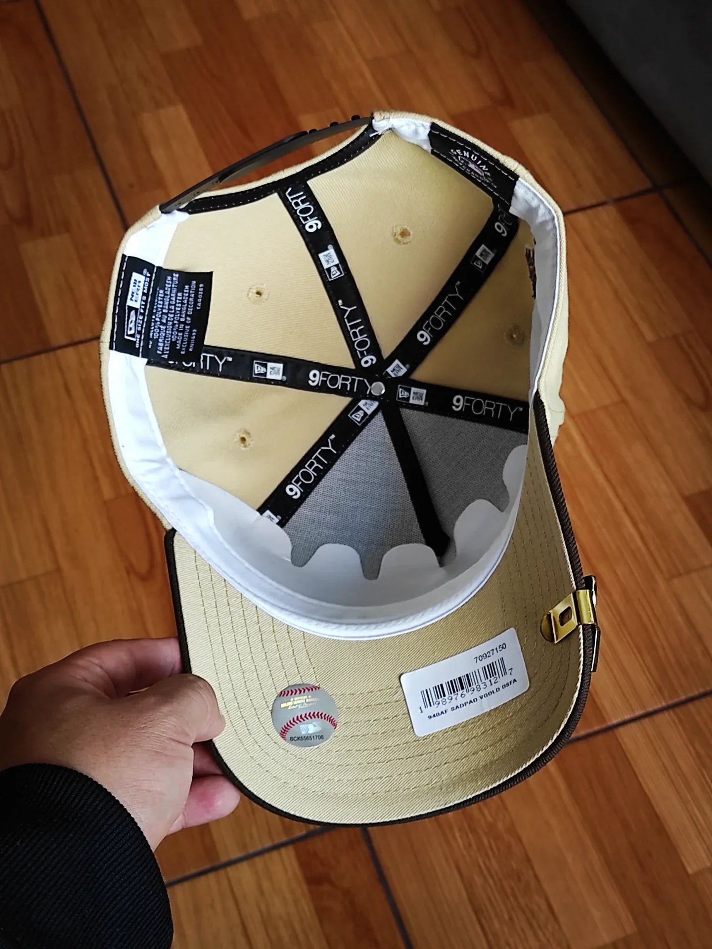 New Era Padres de San Diego dos tiene 9FORTY A-FRAME SNAPBACK