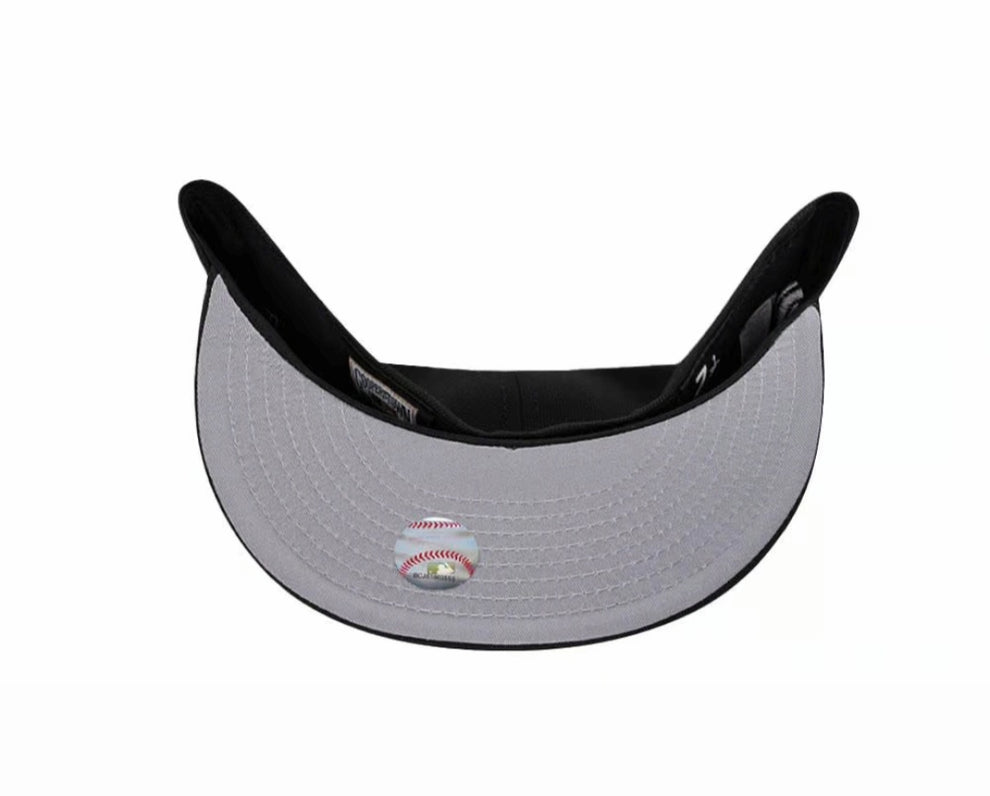 New Era New York Yankees Subway Series Bats Black Prime Edition 59Fifty Fitted Hat