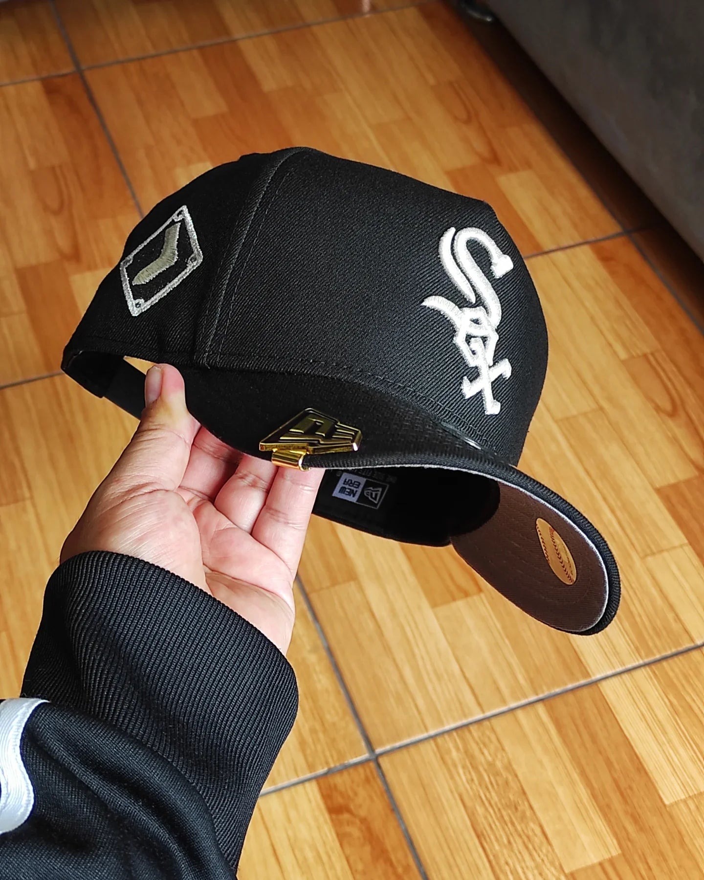 Gorra New Era Chicago White Sox Black Edition A Frame 9Fifty Snapback