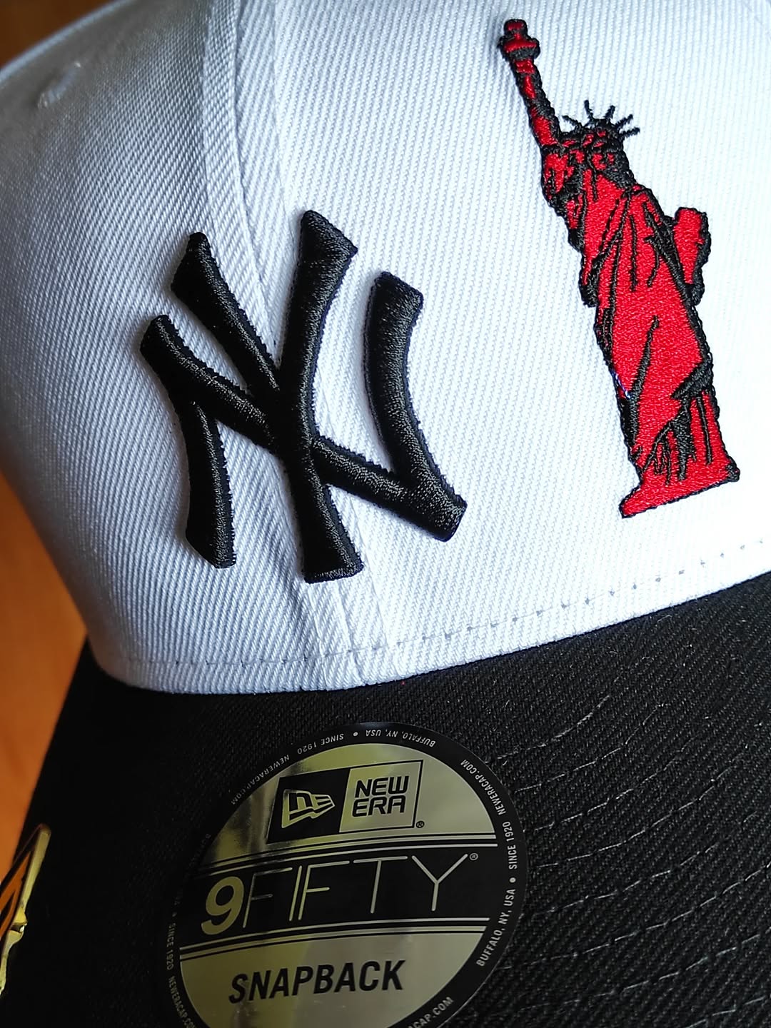 New Era New York Yankees Subway Series libertad 🗽 negro blanco rojo 9fifty Snapback