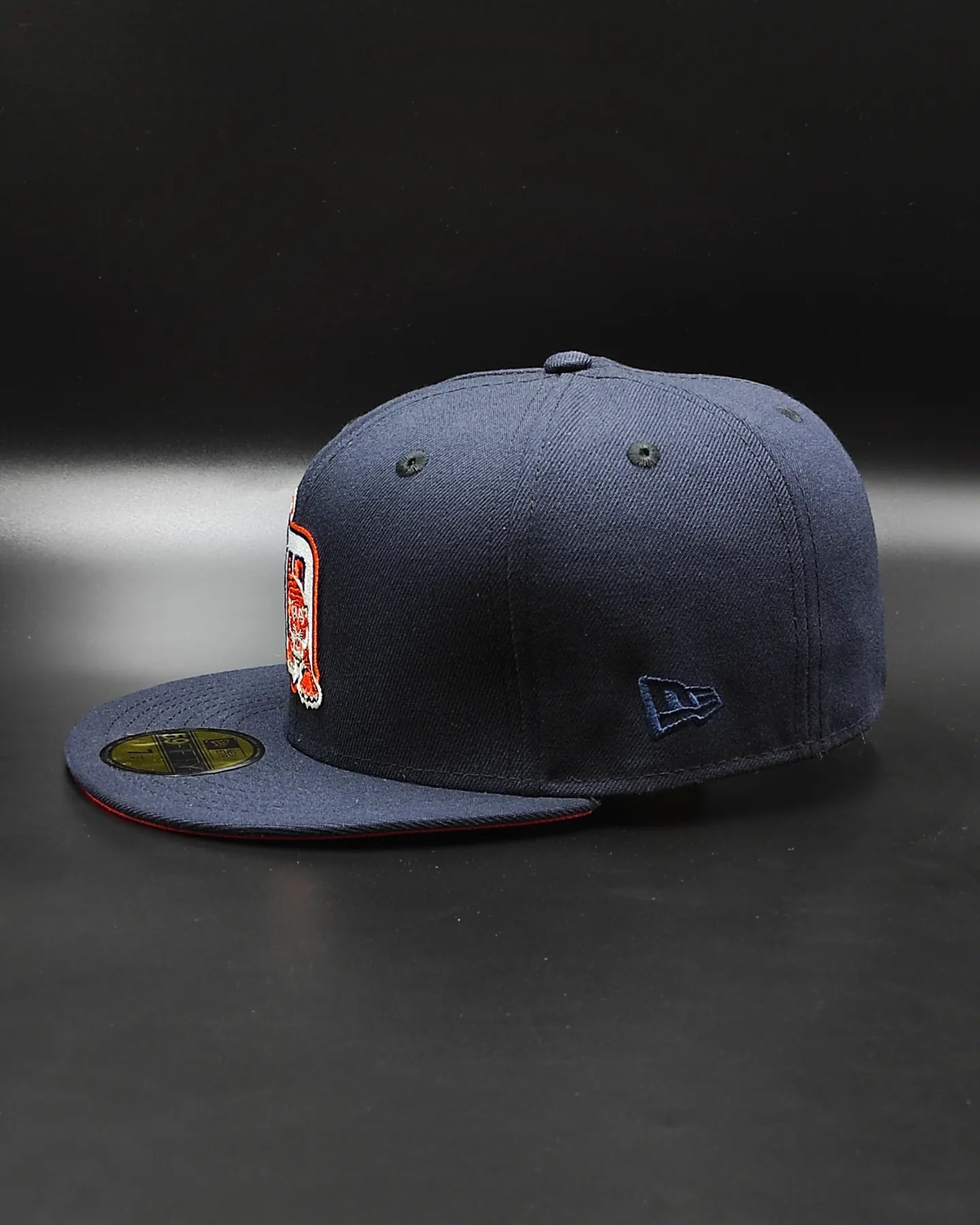 Gorra ajustada 59fifty New Era Detroit Tigers edición naranja marino 2000
