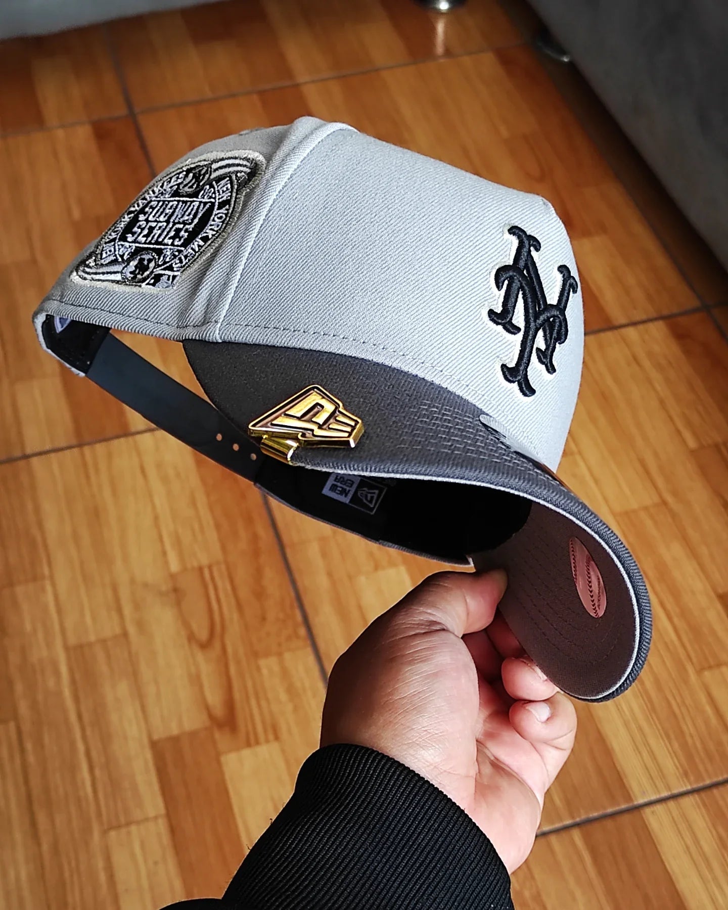 New Era New York Mets subway series gorra gris dos tonos 9FORTY A-FRAME