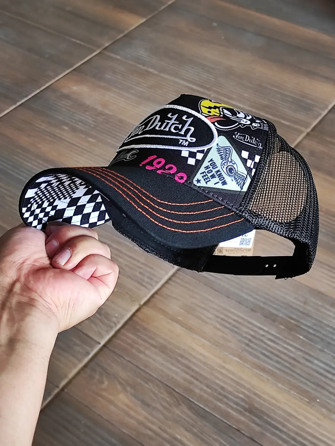 Vondutch trucker cap black edition