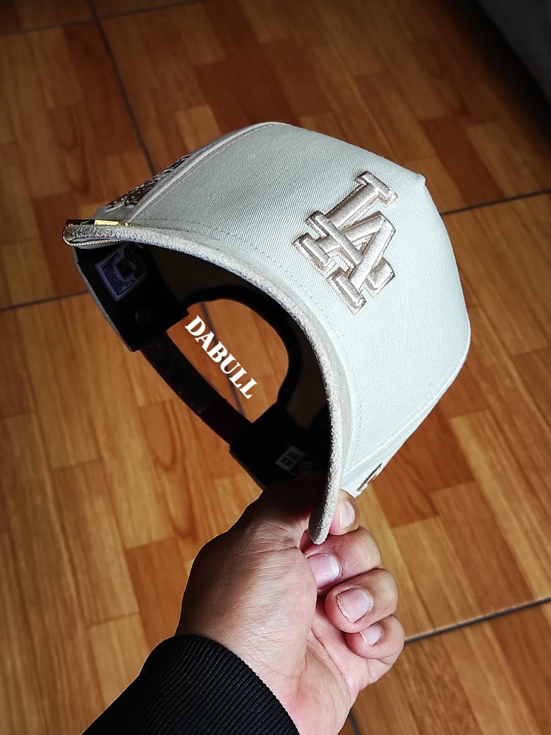 New Era 9FORTY A-Frame Strapback Los Angeles Dodgers "Cream"
