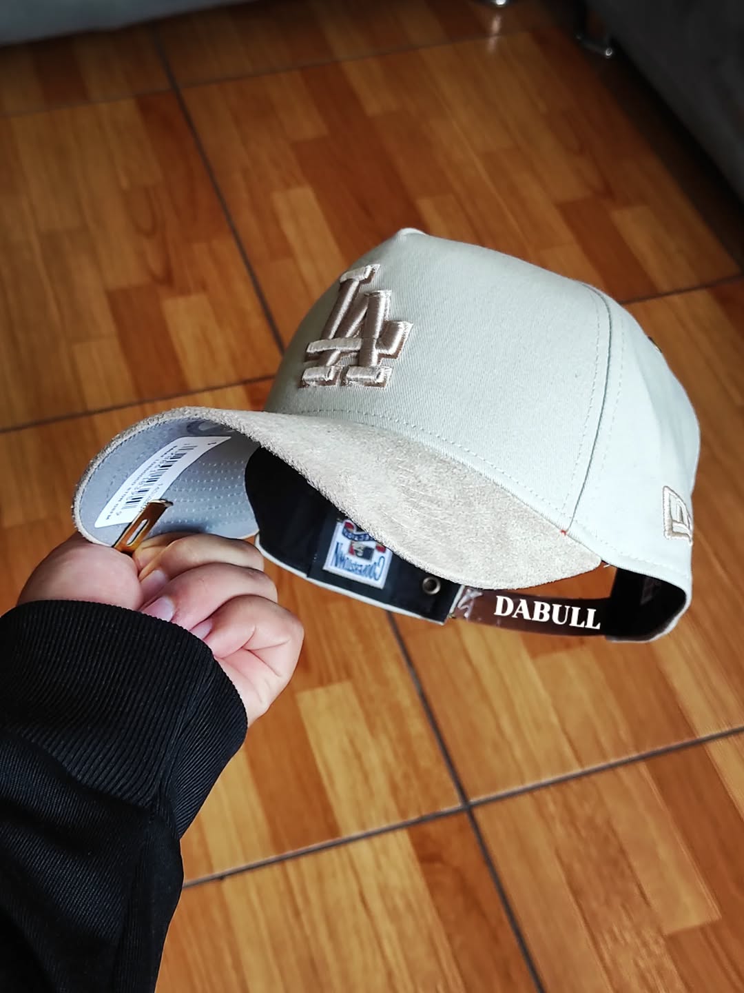 New Era 9FORTY A-Frame Strapback Los Angeles Dodgers "Cream"