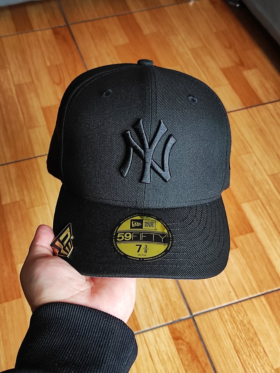 Gorra ajustada 59Fifty New Era New York Yankees World Series 1999 Edición Rosa Negro