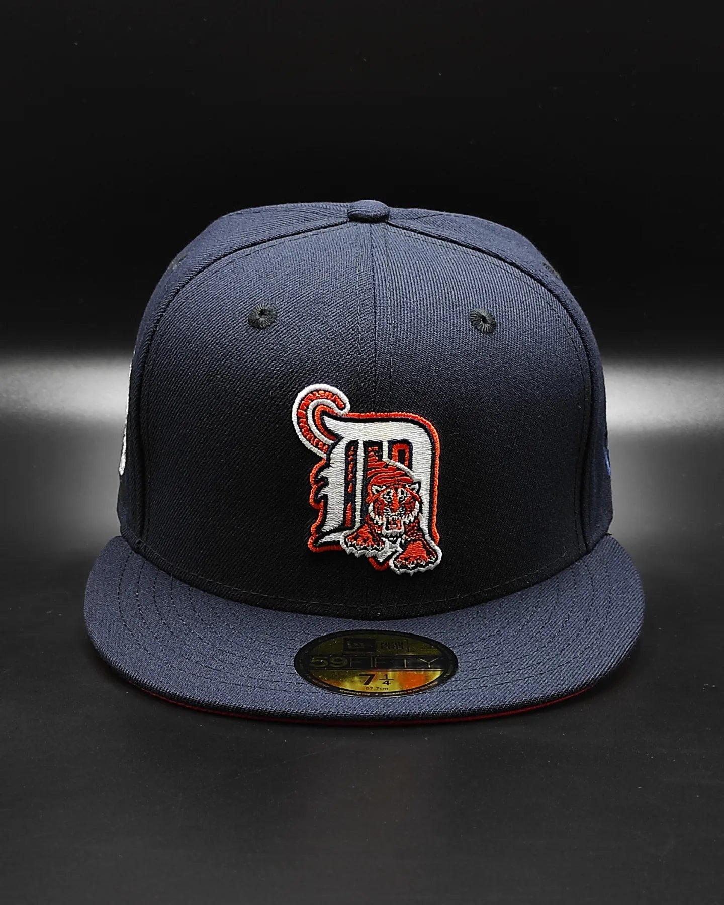 Gorra ajustada 59fifty New Era Detroit Tigers edición naranja marino 2000