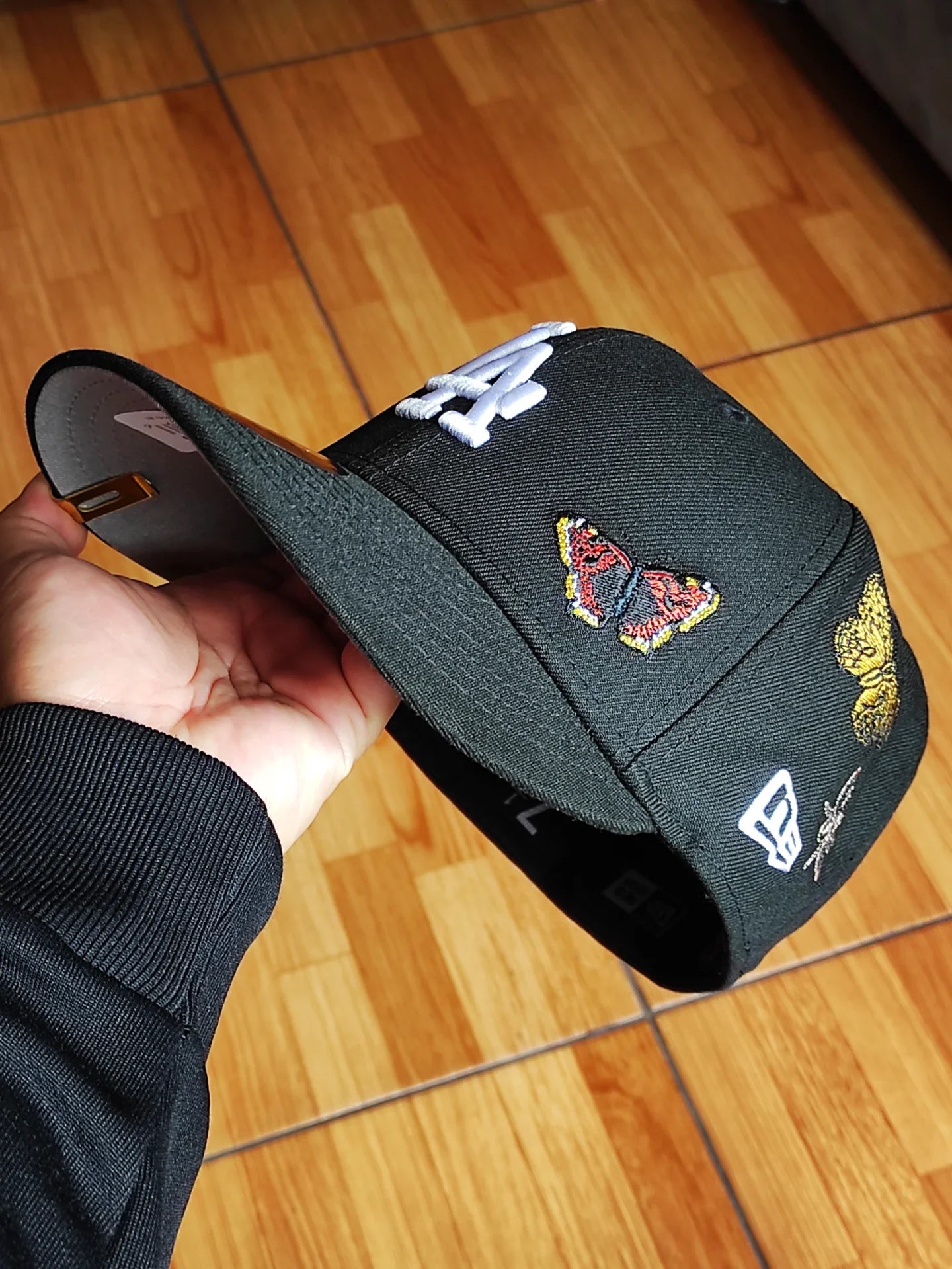 Gorra New Era Los Angeles Dodgers FIELTRO 🦋 negra 59fifty