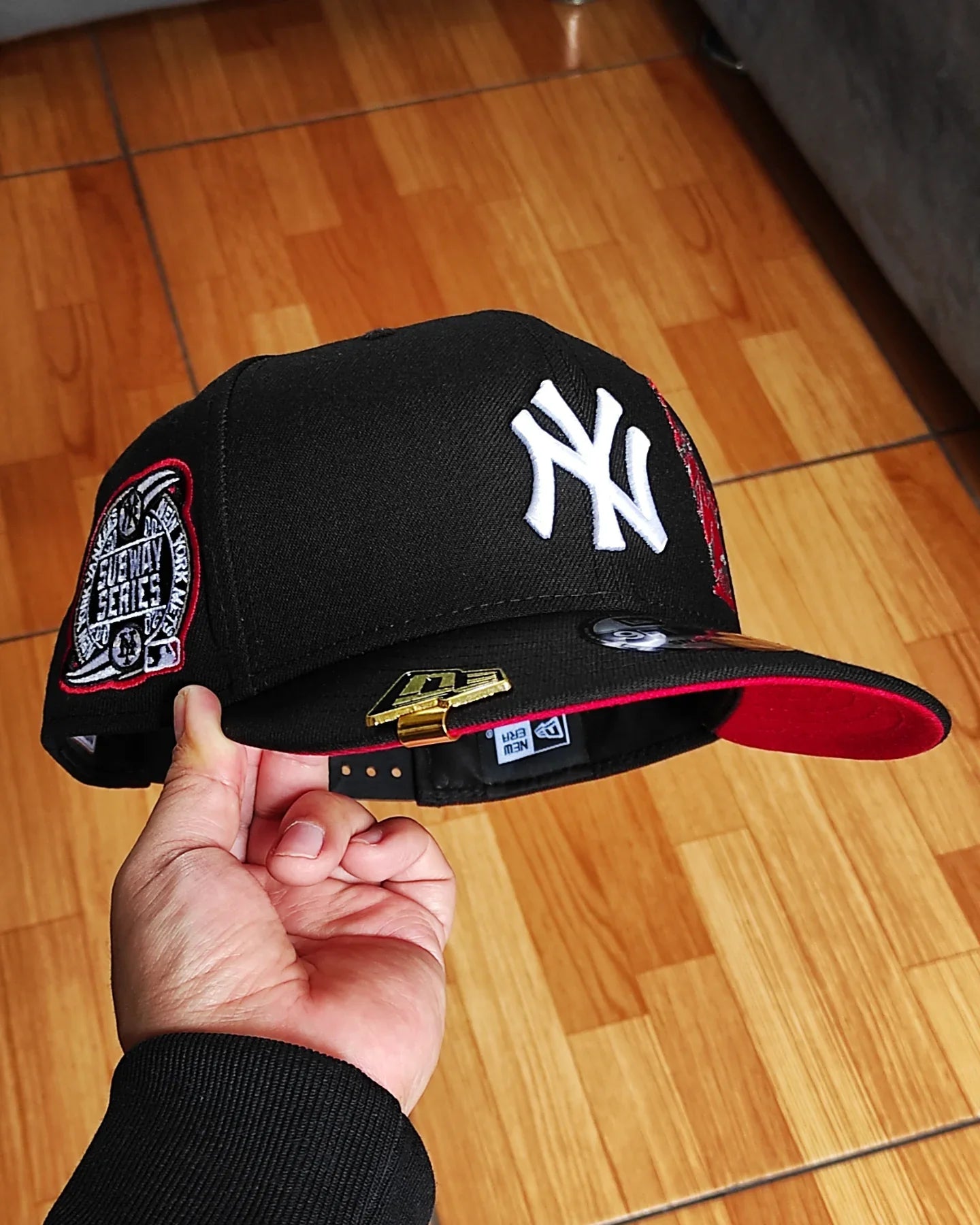New Era New York Yankees Subway Series colección Liberty 🗽 negra roja 9 FIFTY Snapback