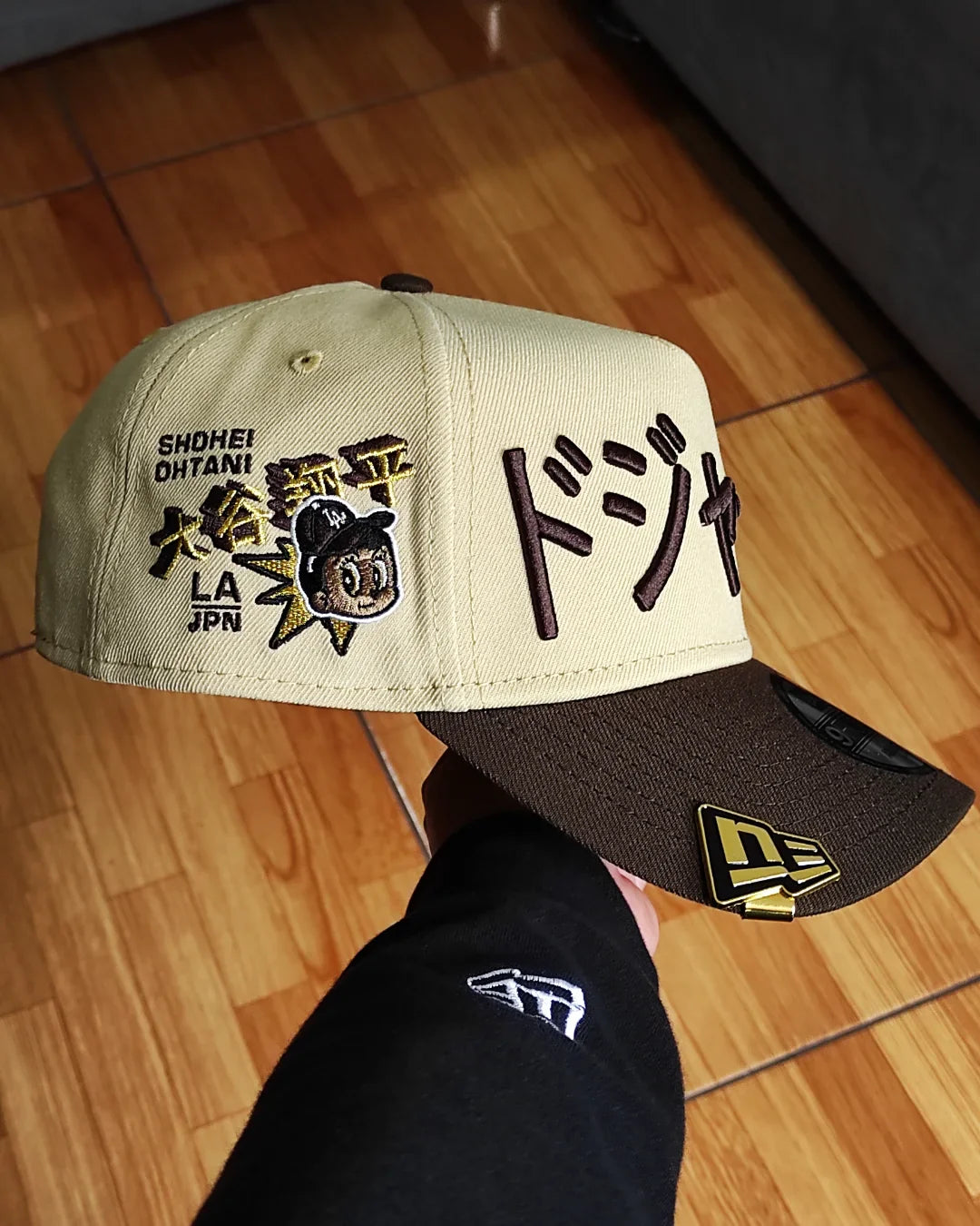 Gorra Snapback New Era Los Angeles Dodgers Ohtani Vegas Gold Two Tone Edition 9Forty A-Frame