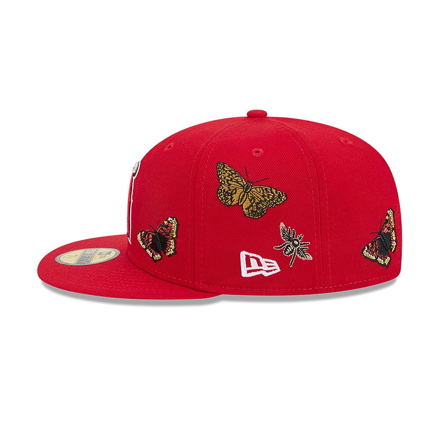 Gorra Cerrada Red Felt Anaheim Angels Gray Bottom New Era 59Fifty