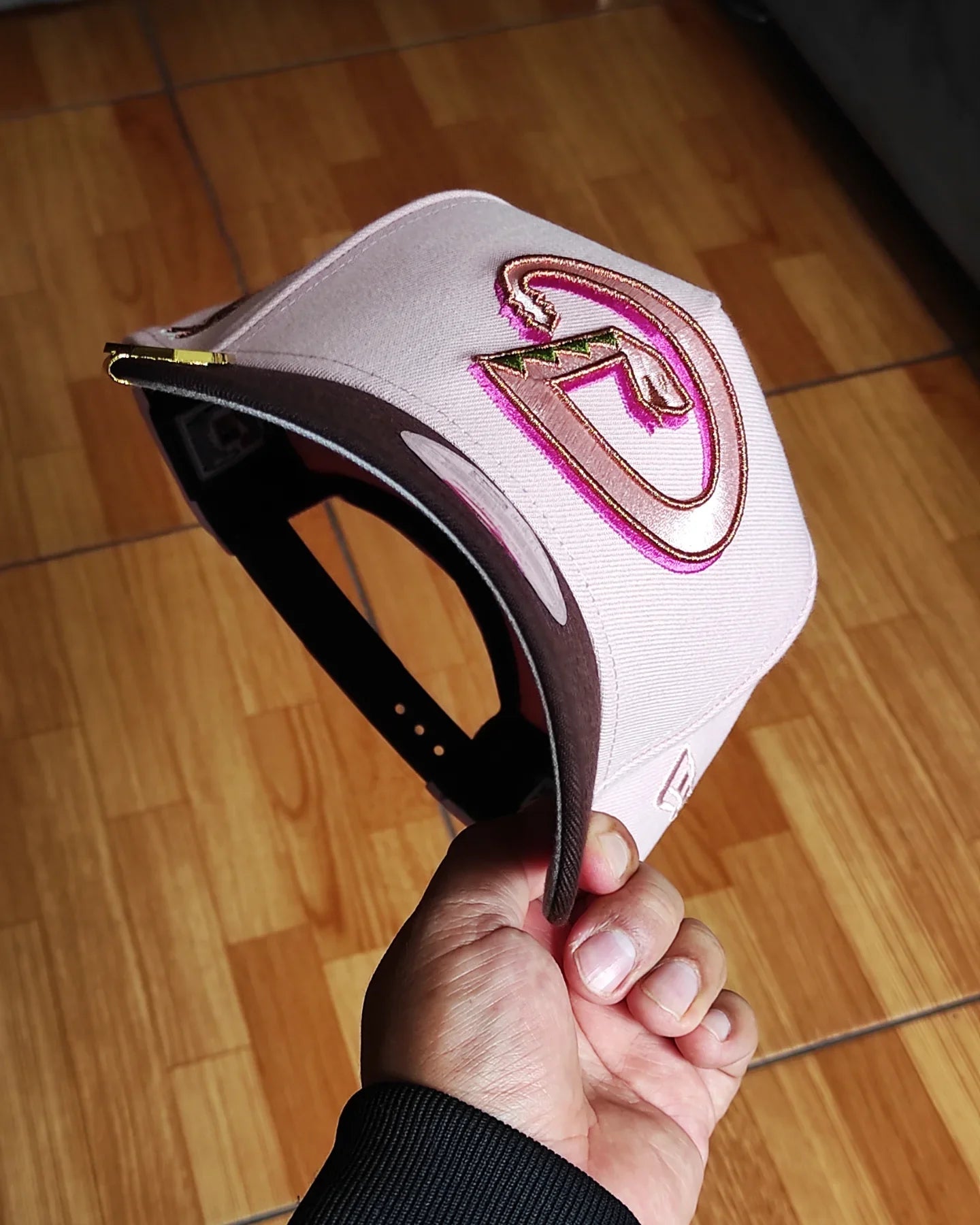 Gorra con broche New Era Arizona Diamondbacks de la temporada inaugural de 1998, rosa y marrón, modelo 9FORTY A Frame 🍨