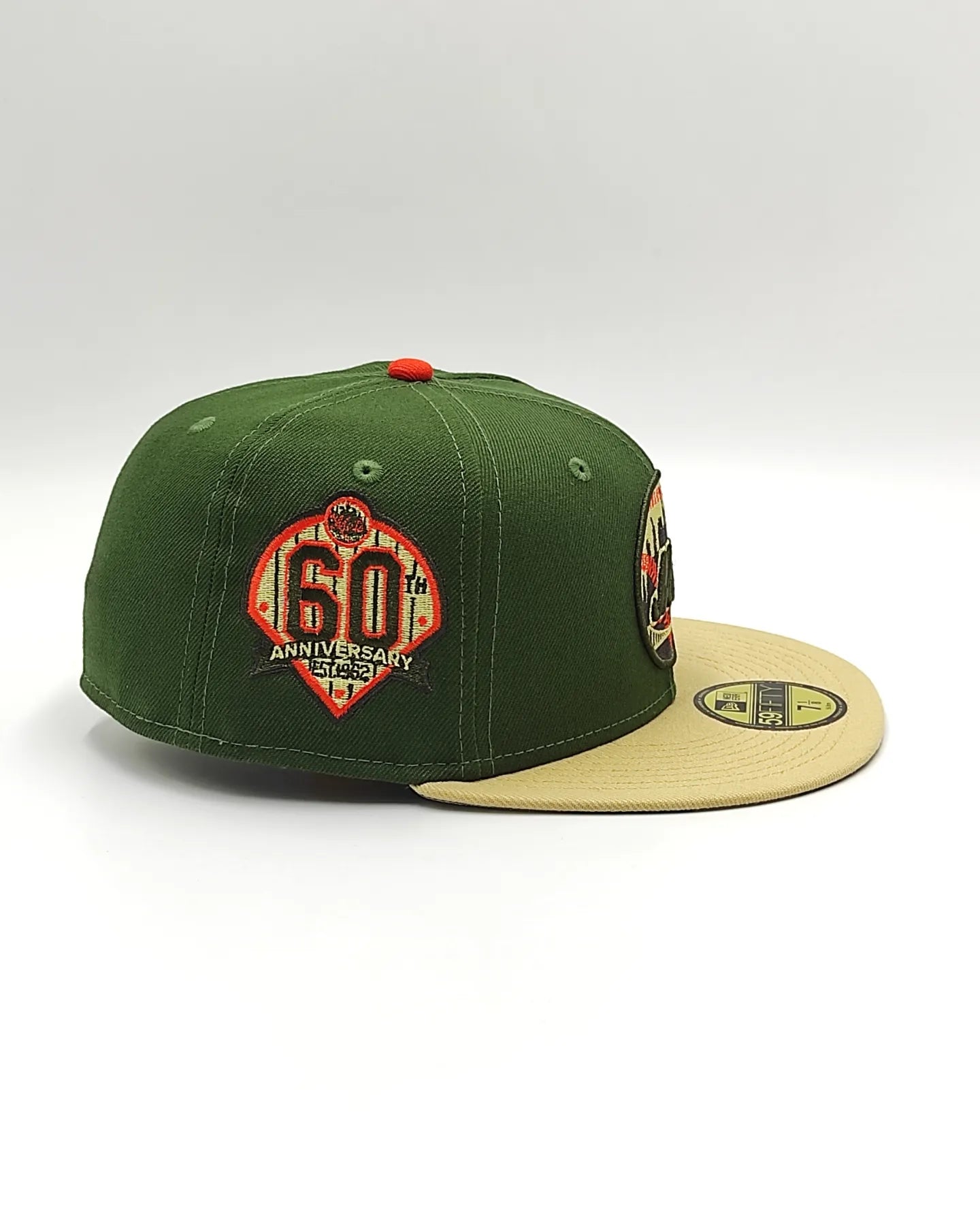 Gorra ajustada 59fifty New Era New York Mets 60 aniversario edición camuflaje de dos tonos