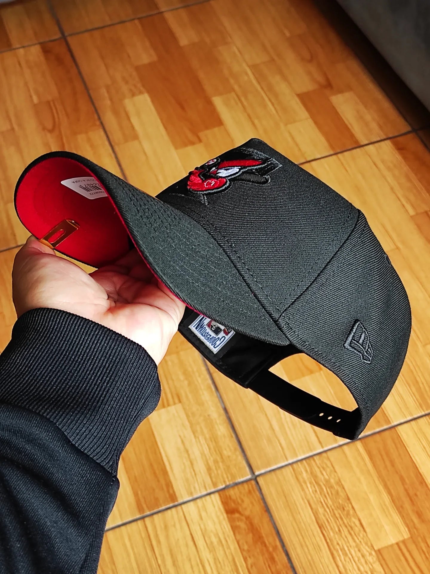 Gorra New Era Toronto Blue Jays All Star 1991 Edición Black Out Roja 9Forty A Frame Snapback