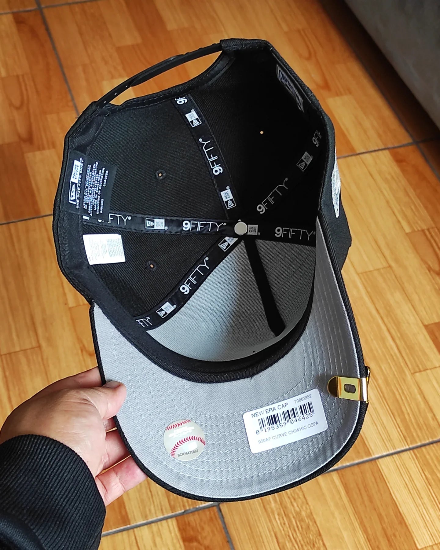 Gorra New Era Chicago White Sox Black Edition A Frame 9Fifty Snapback