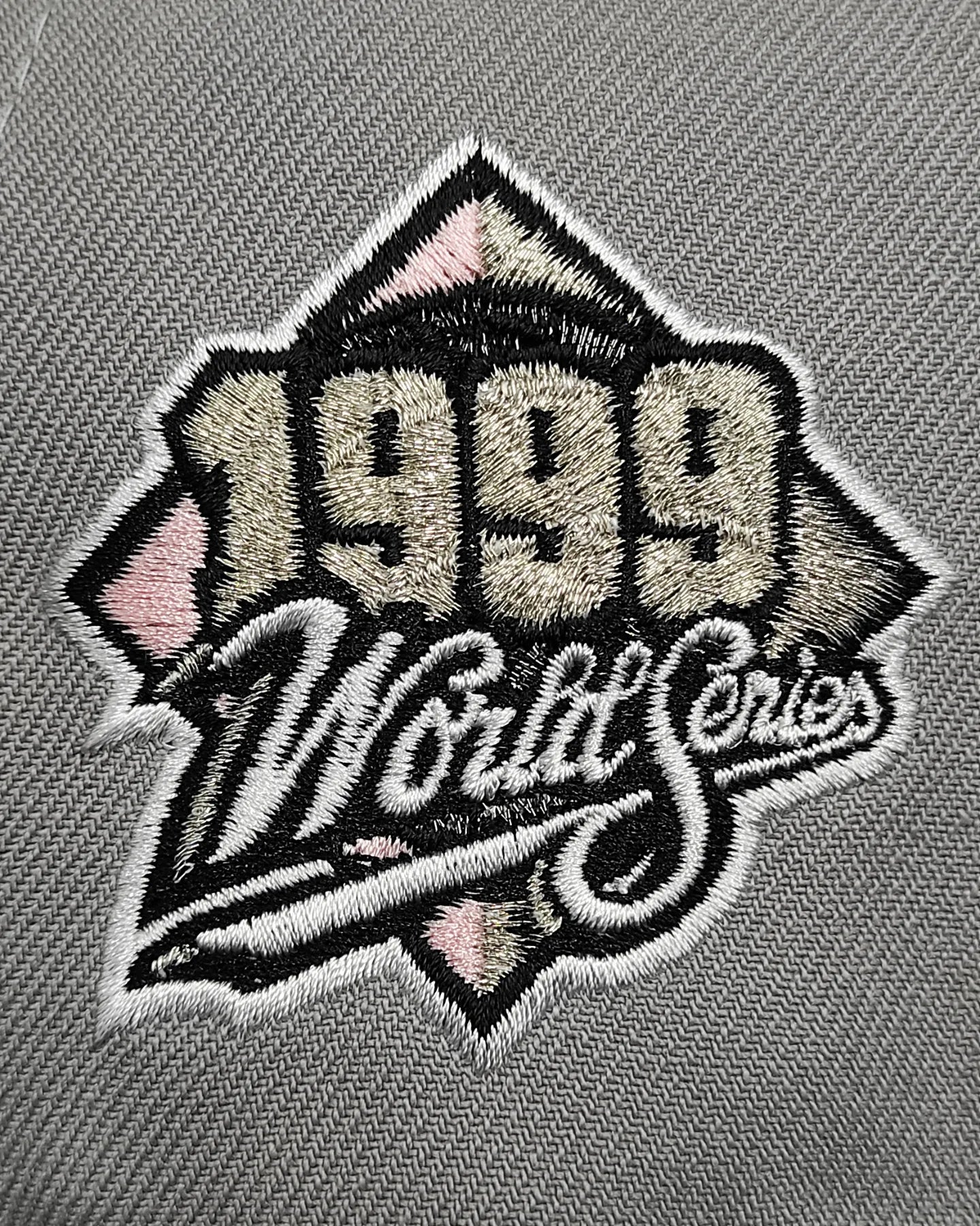New Era New York Yankees Serie Mundial 1999 gris rosa gorra 9 FIFTY Snapback