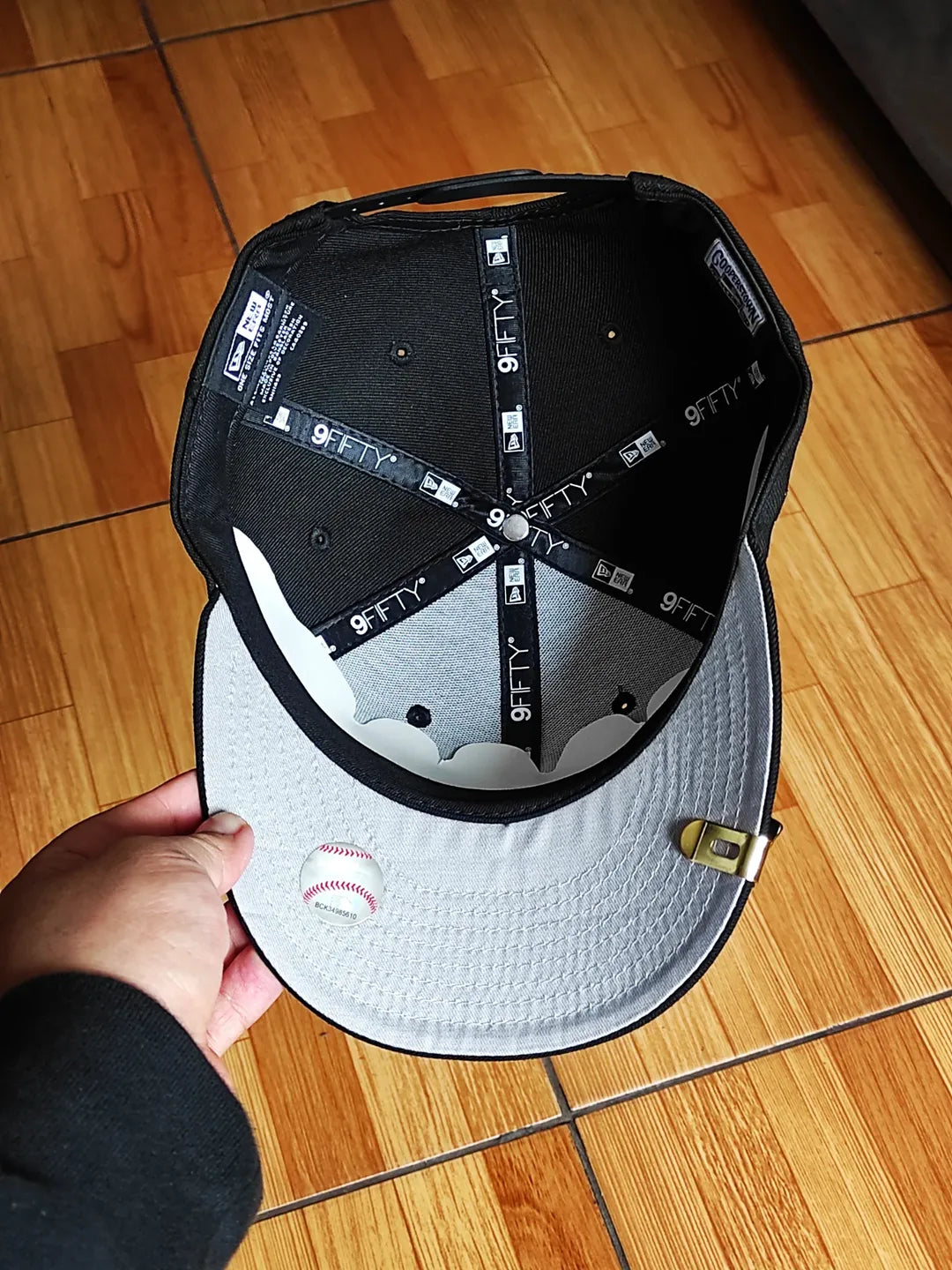 Gorra New Era New York Yankees World Series cerezo en flor negra 9fifty Snapback