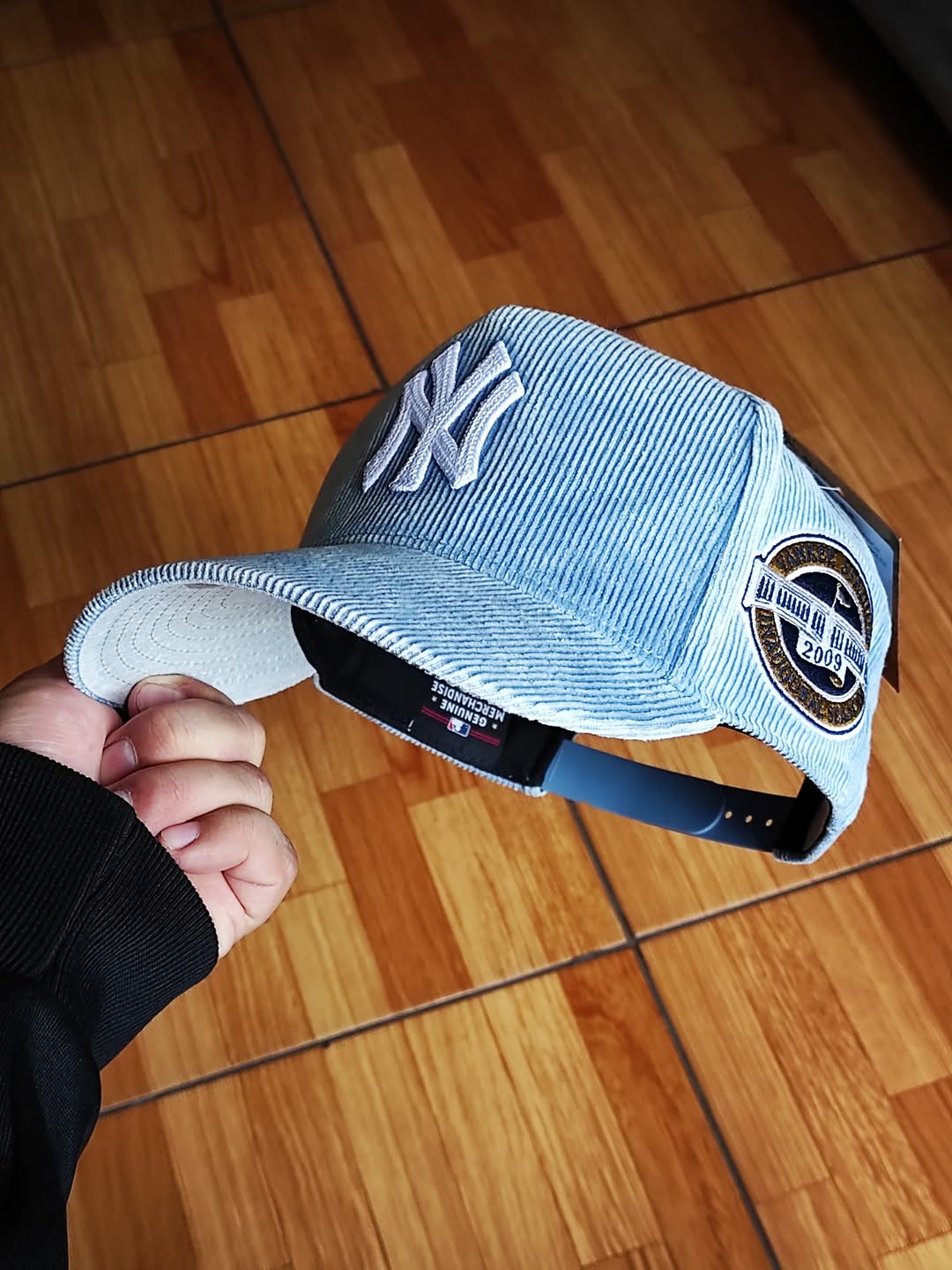 Gorra snapback Pro Stadium de pana vaquera de los New York Yankees de Mitchell & Ness