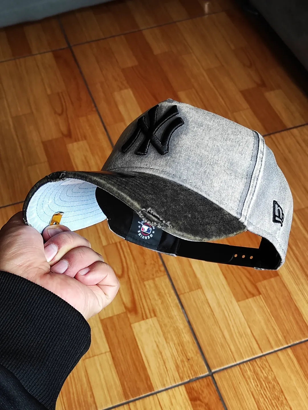Gorra New Era 9FORTY A-Frame con broche de los New York Yankees