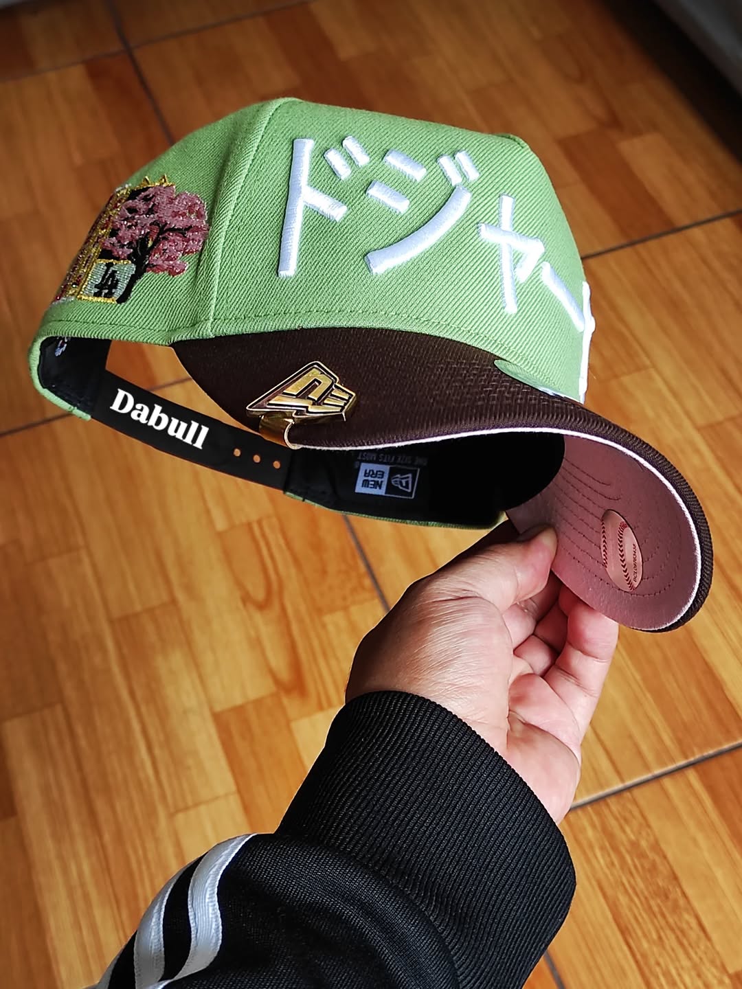 Gorra New Era Los Angeles Dodgers Tokyo Series matcha verde 9forty A-FRAME