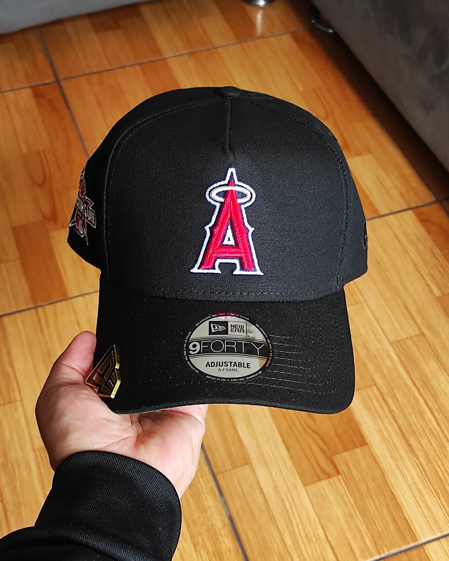 New Era Anaheim Angels All Star Game 2010 negra 9 FORTY A-FRAME