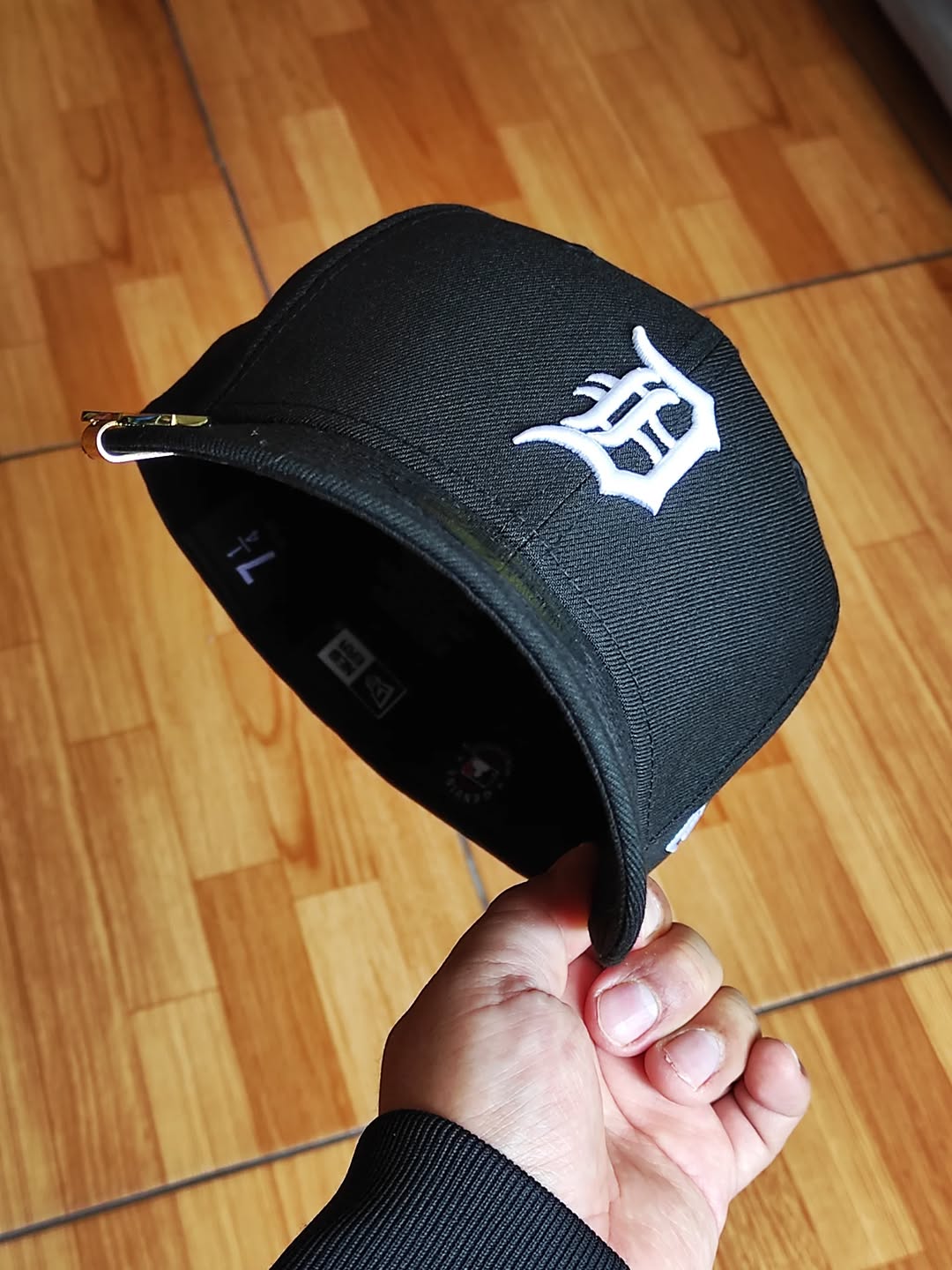 Gorra ajustada 59Fifty negra clásica de los Detroit Tigers de New Era