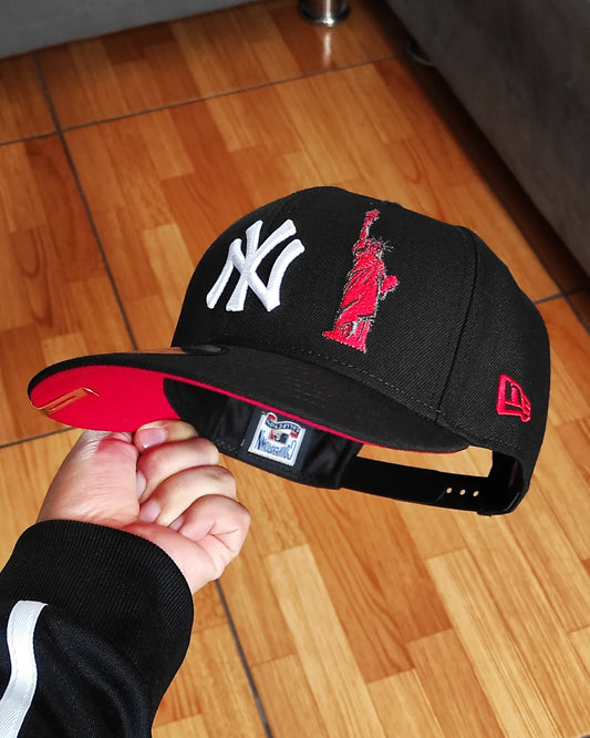 New Era New York Yankees Subway Series colección Liberty 🗽 negra roja 9 FIFTY Snapback