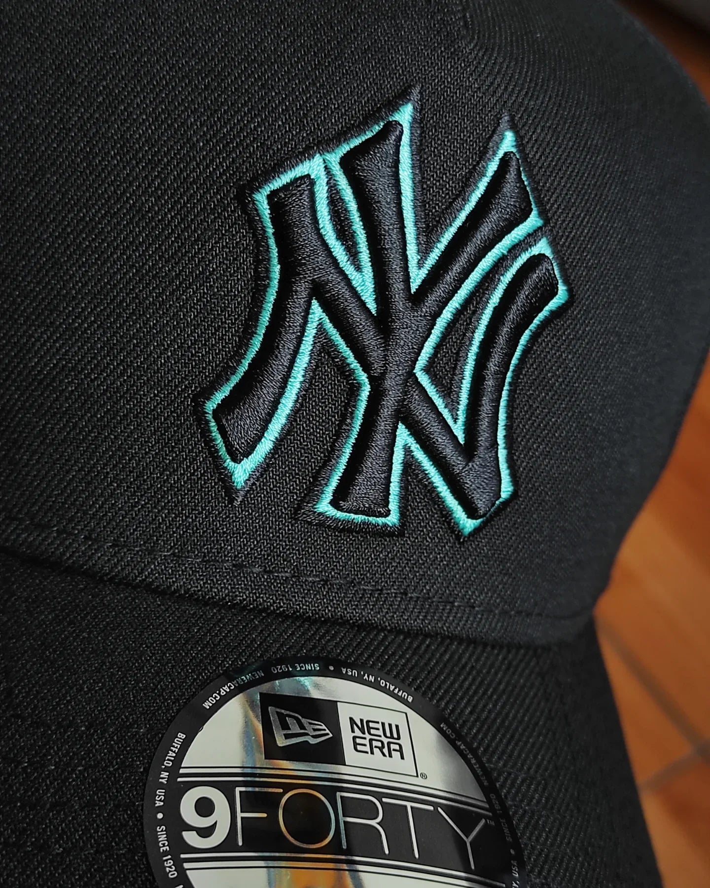 New Era New York Yankees serie mundial 1999 negra Tiffany 9forty a-frame