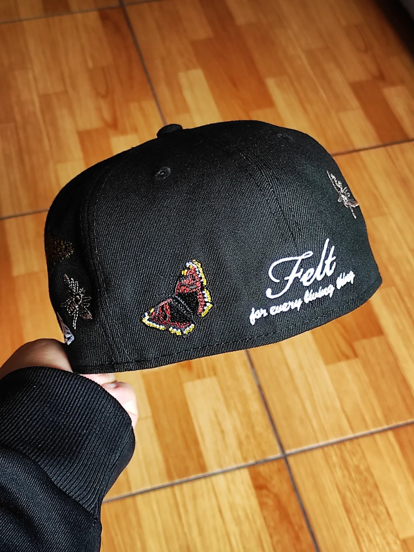 Gorra New Era Los Angeles Dodgers FIELTRO 🦋 negra 59fifty