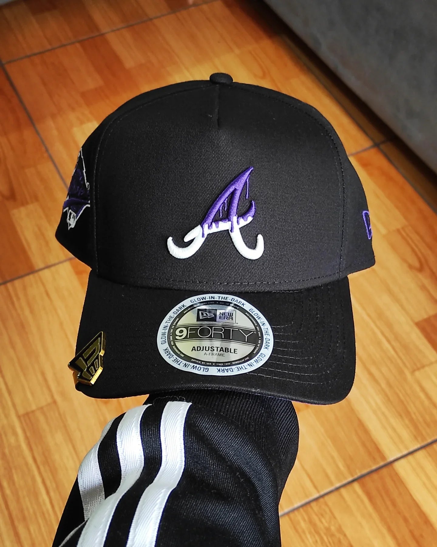 Gorra snapback New Era Atlanta Braves 'Drip' 9FORTY A-Frame