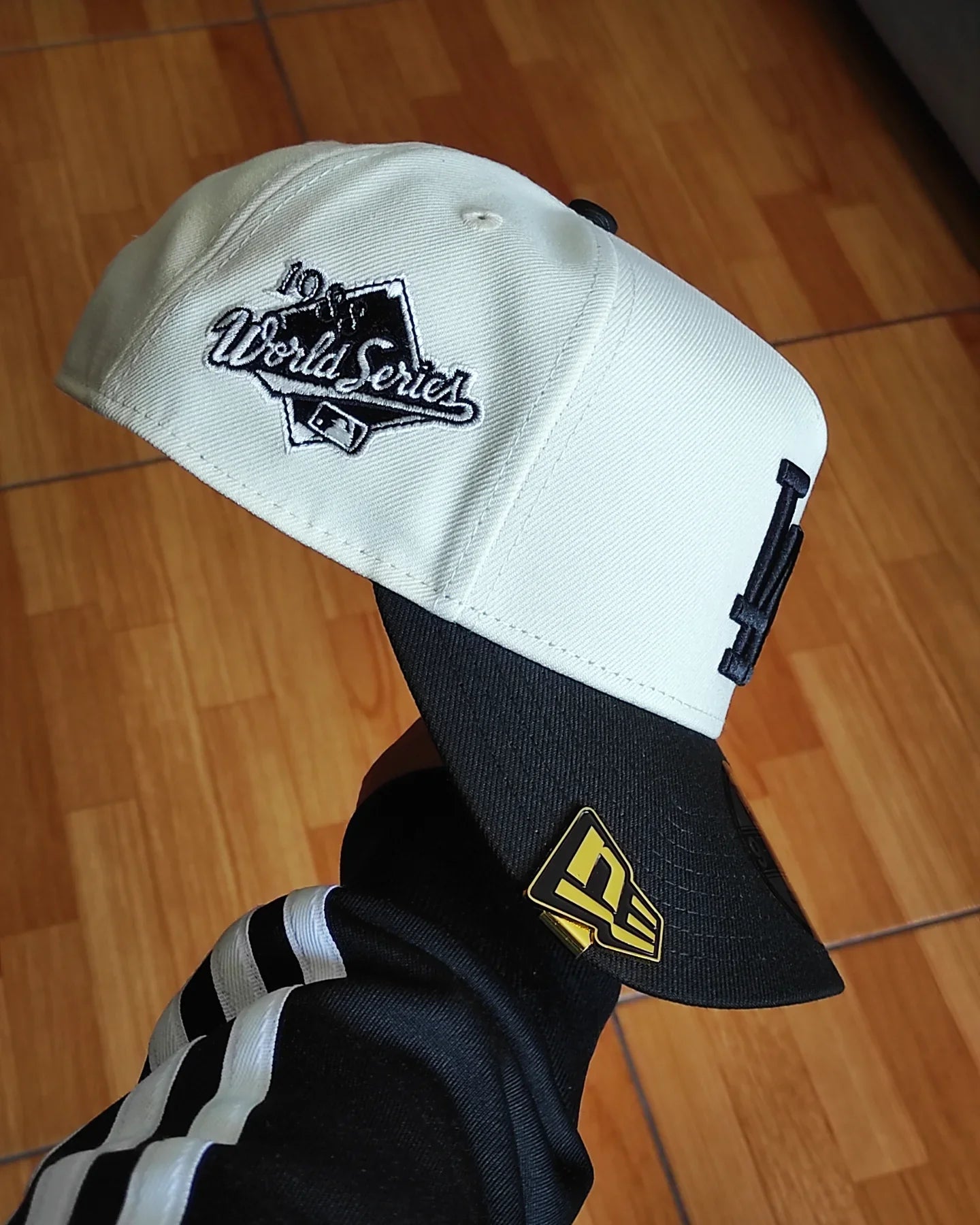 New Era Los Angeles Dodgers Serie Mundial 1999 Cromado negro 9 forty A-FRAME