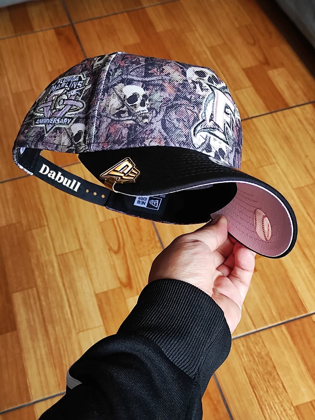 Gorra New Era Florida Marlins CALAVERA ☠️ 9FORTY A-FRAME