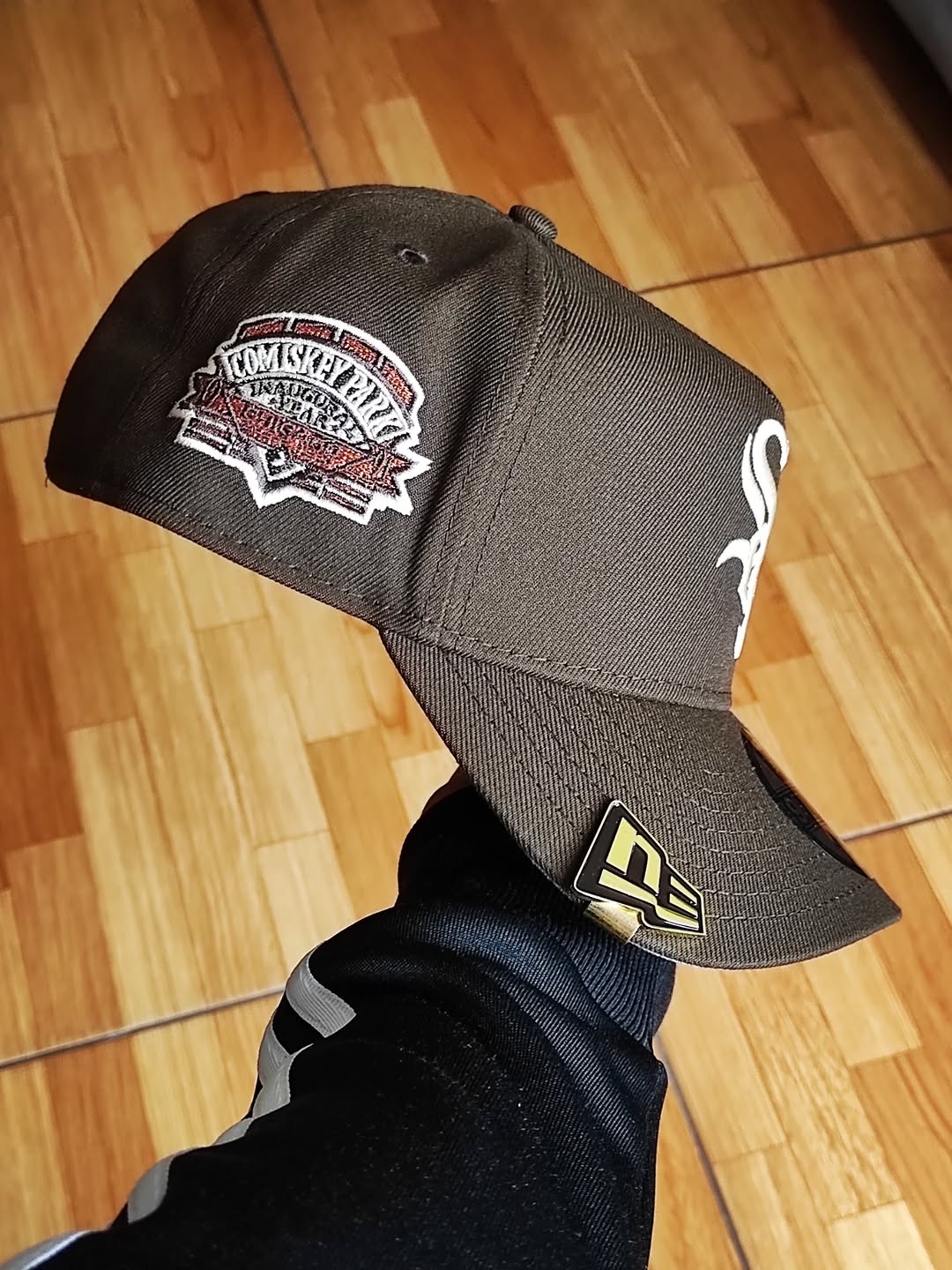 Gorra New Era Chicago White Sox Comiskey Park Nogal Cobre Prime Edition 9Forty A Frame Snapback
