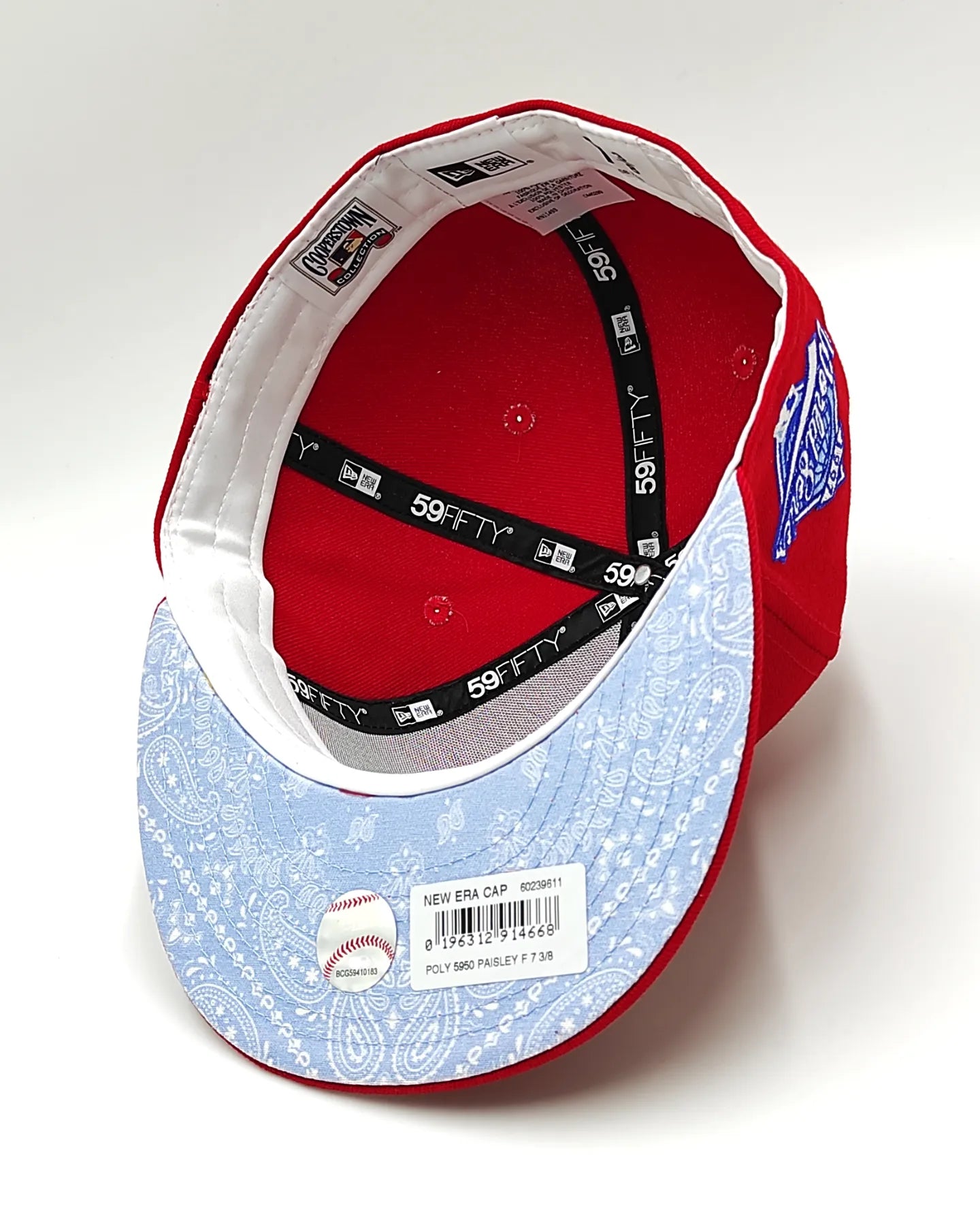 Gorra ajustada New Era Florida Marlins City Paisley Edition 59Fifty Serie Mundial 1997