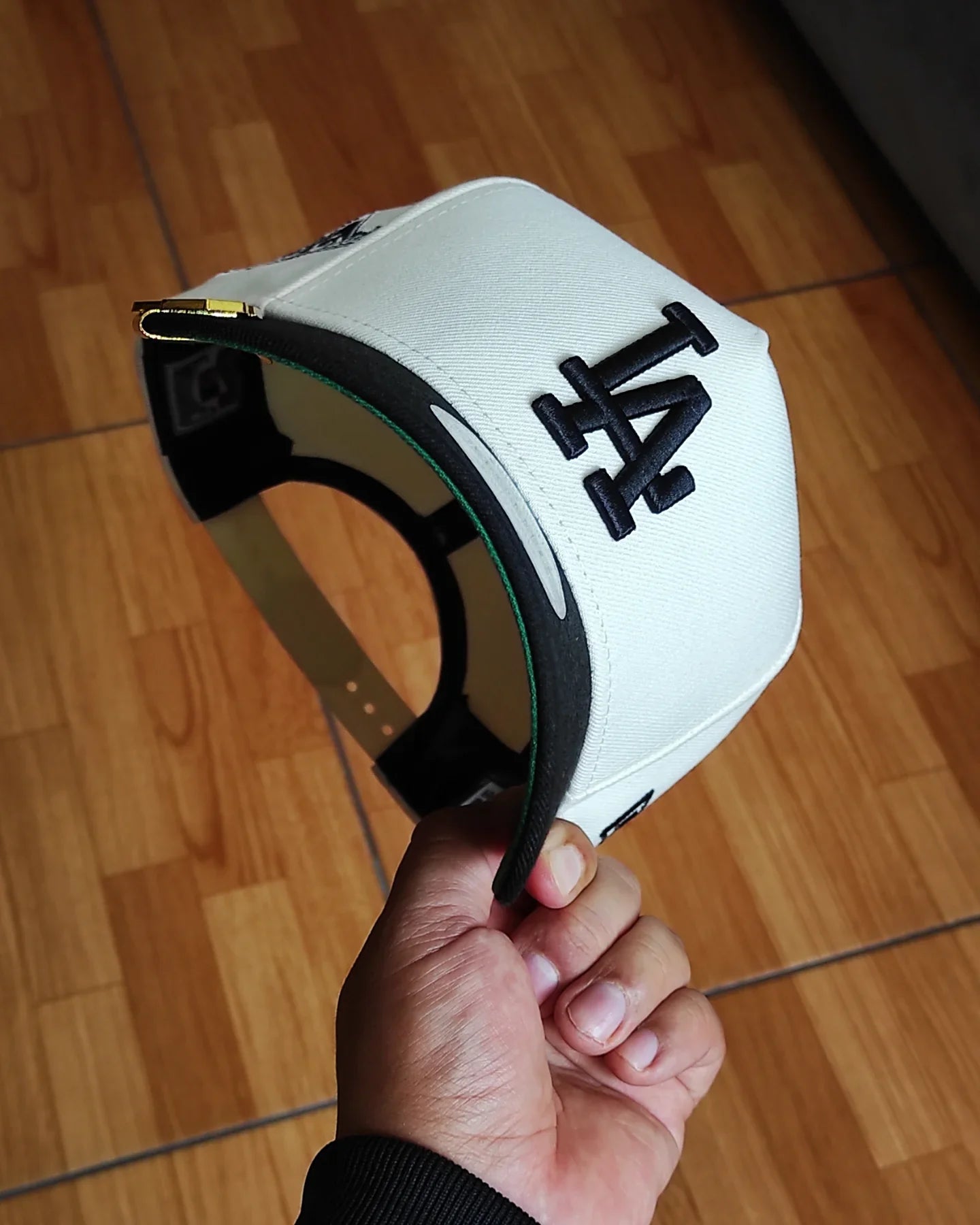 New Era Los Angeles Dodgers Serie Mundial 1999 Cromado negro 9 forty A-FRAME