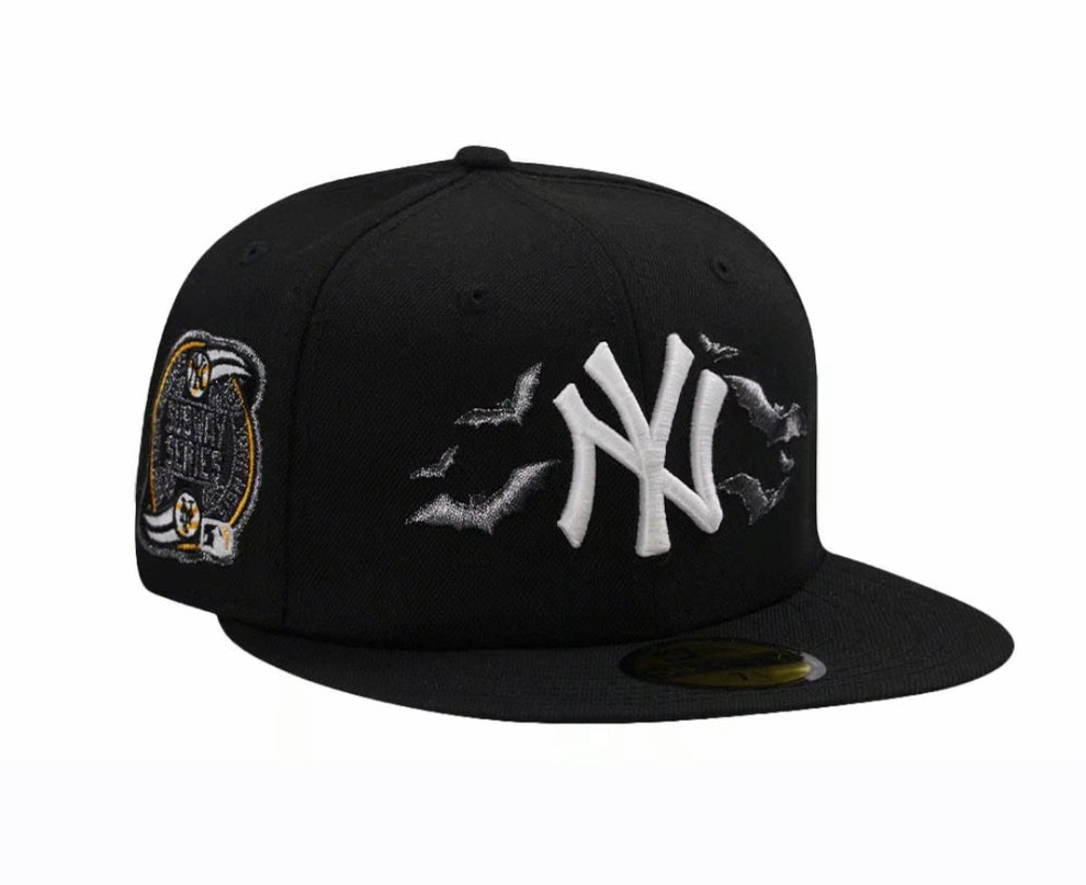 New Era New York Yankees Subway Series Bats Black Prime Edition 59Fifty Fitted Hat