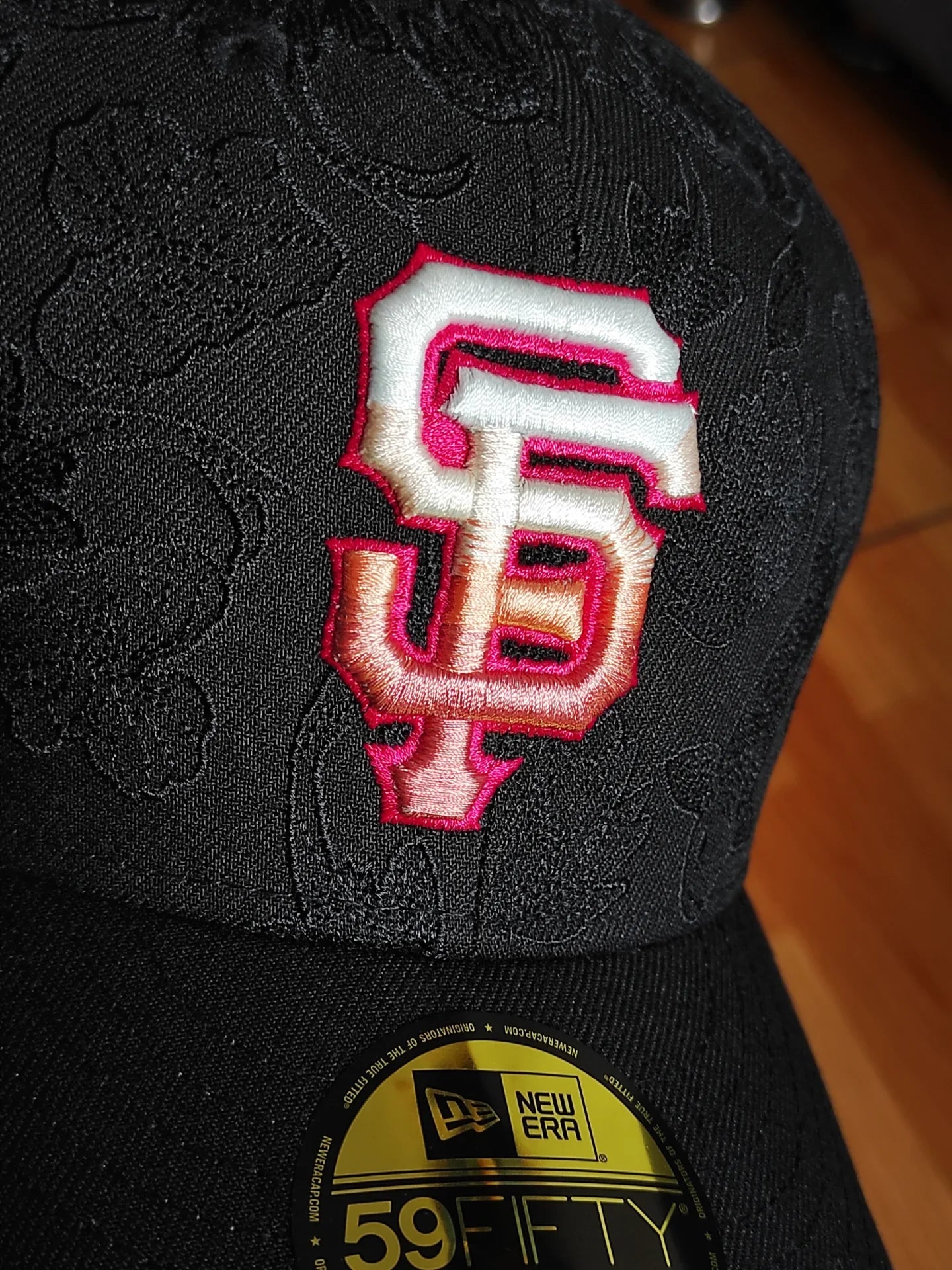 Gorra ajustada New Era San Francisco Giants Tonal Koi 59fifty