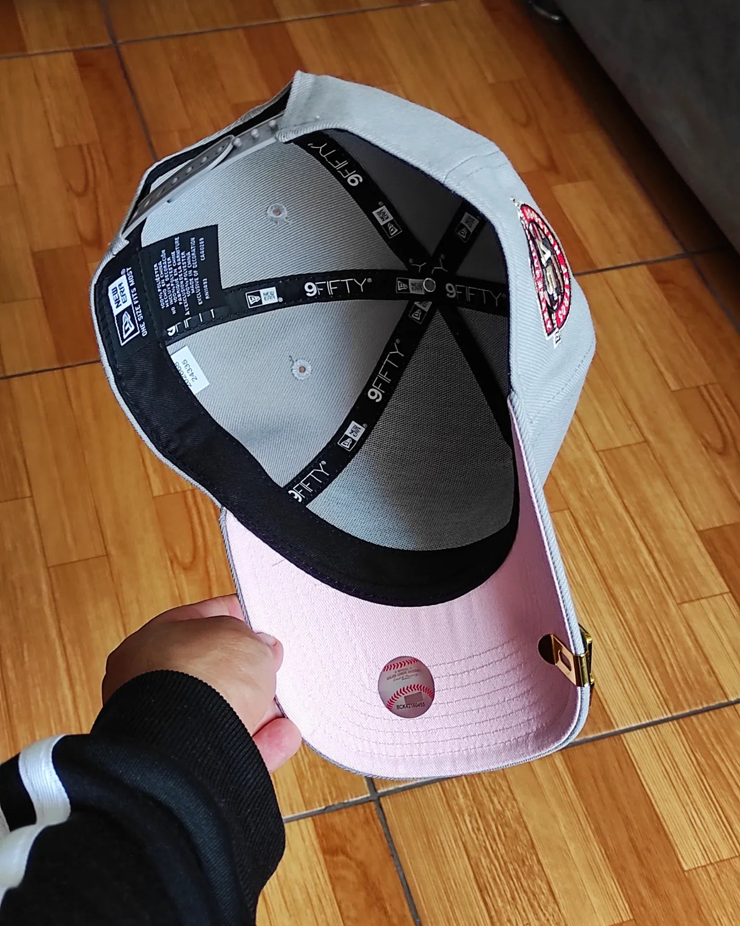 Houston Astros Rosa PreCurvada 45 Aniversario New Era 9Fifty A-Frame Snapback