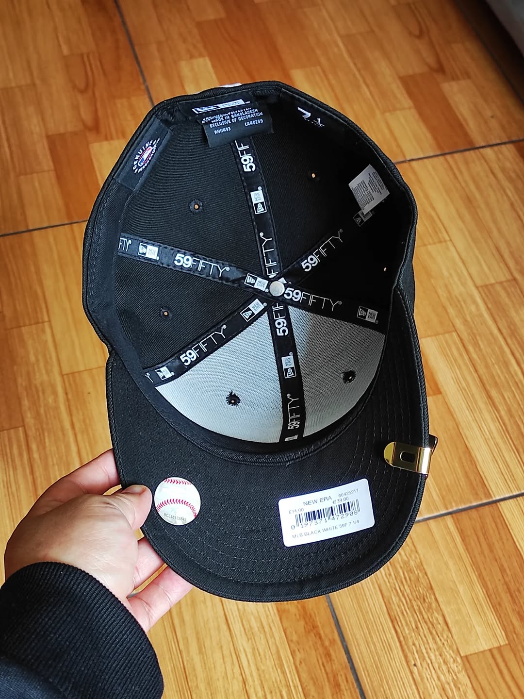 Gorra ajustada 59Fifty negra clásica de los Detroit Tigers de New Era