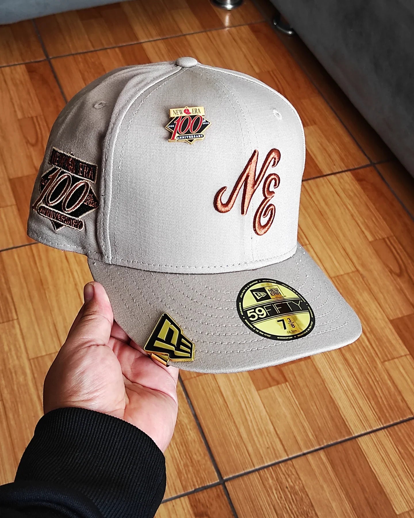 Gorra New Era 59Fifty Ajustada 100 Aniversario